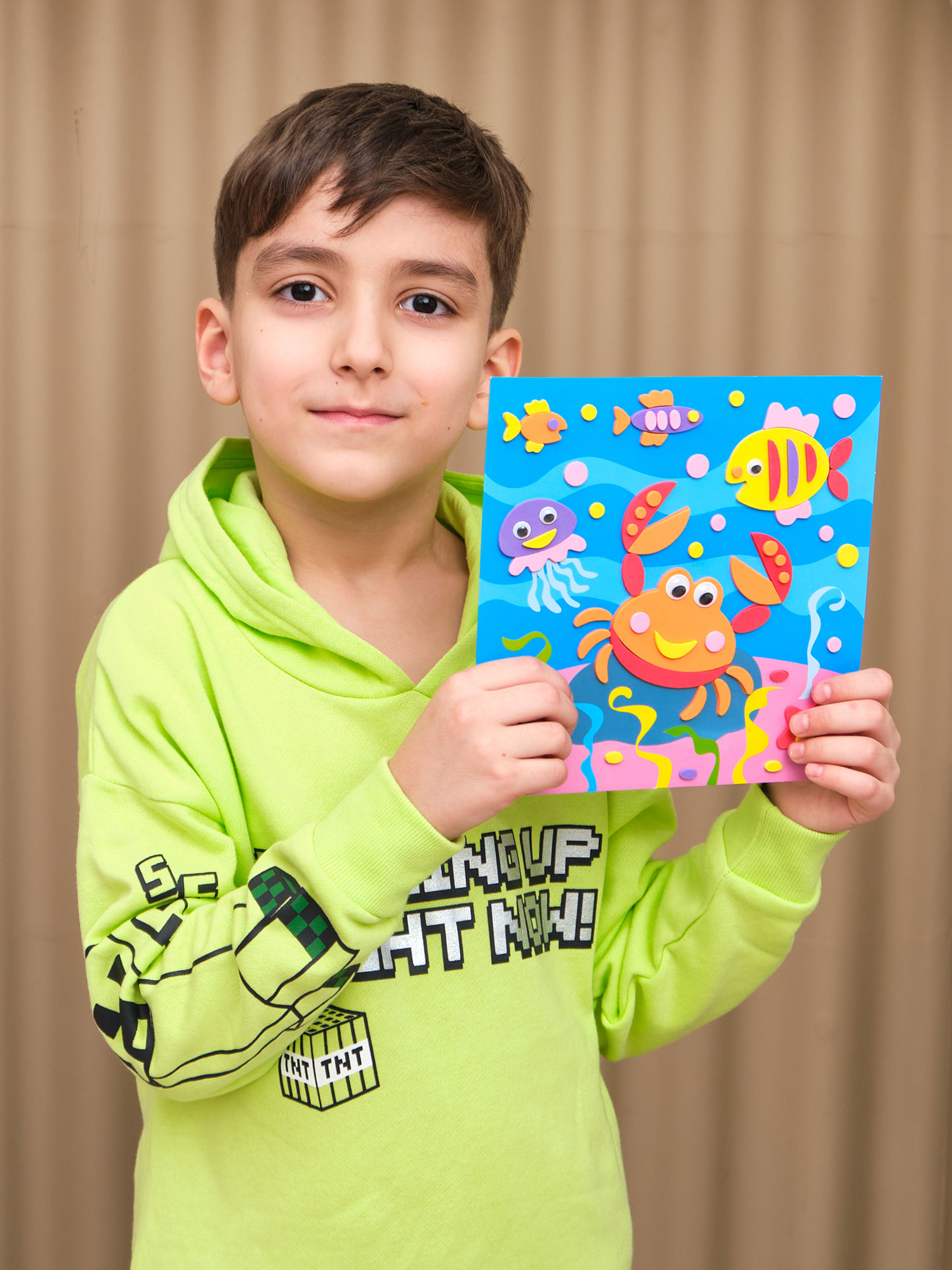 Набор для творчества Дрофа-Медиа аппликация Веселый краб - фото 8