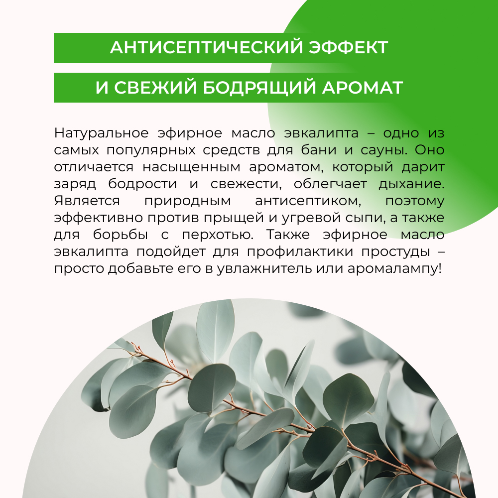 Масло Siberina Эвкалипт 8 мл - фото 5