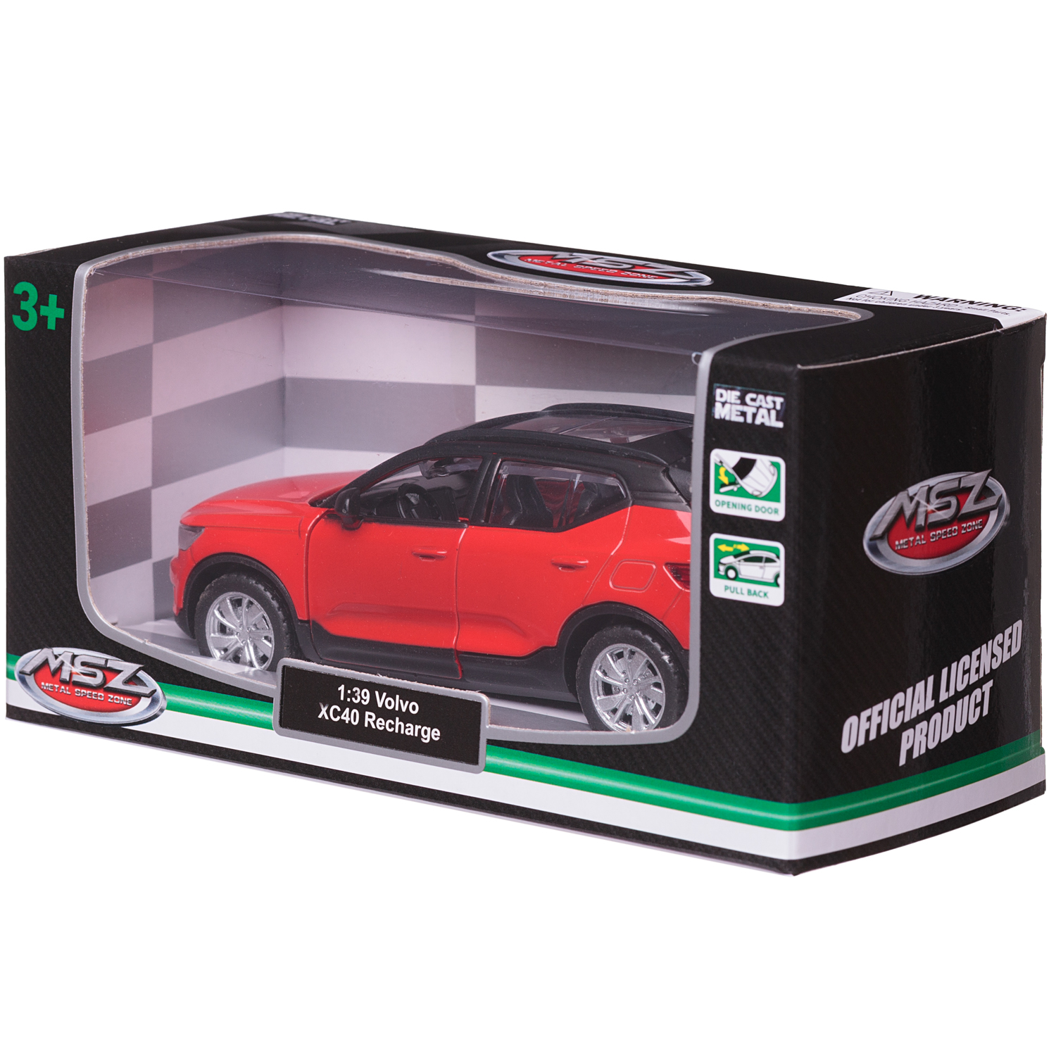 Автомобиль Abtoys Volvo MSZ 1:43 WE-15973R - фото 3