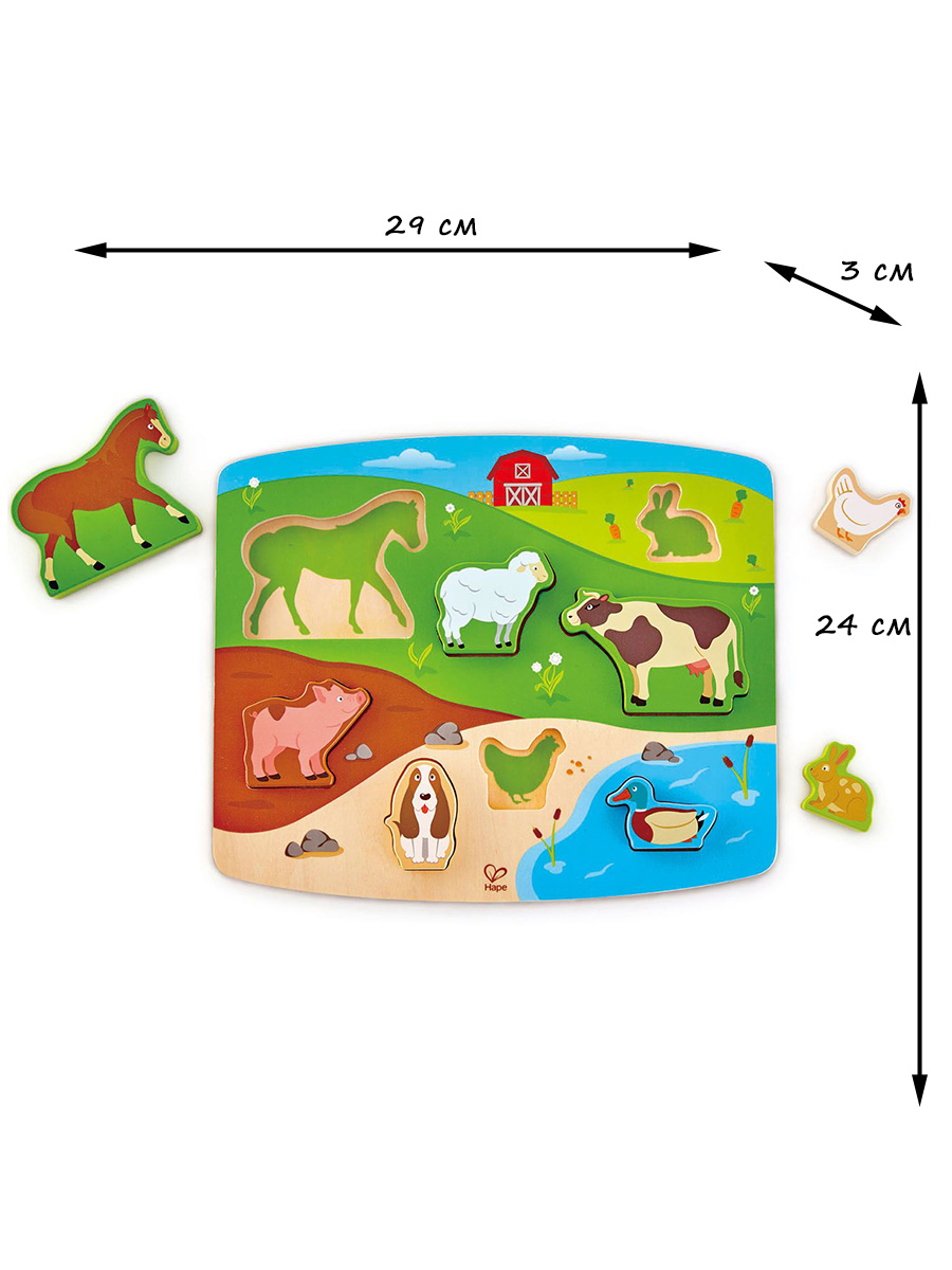 Пазл Hape напольный - фото 2