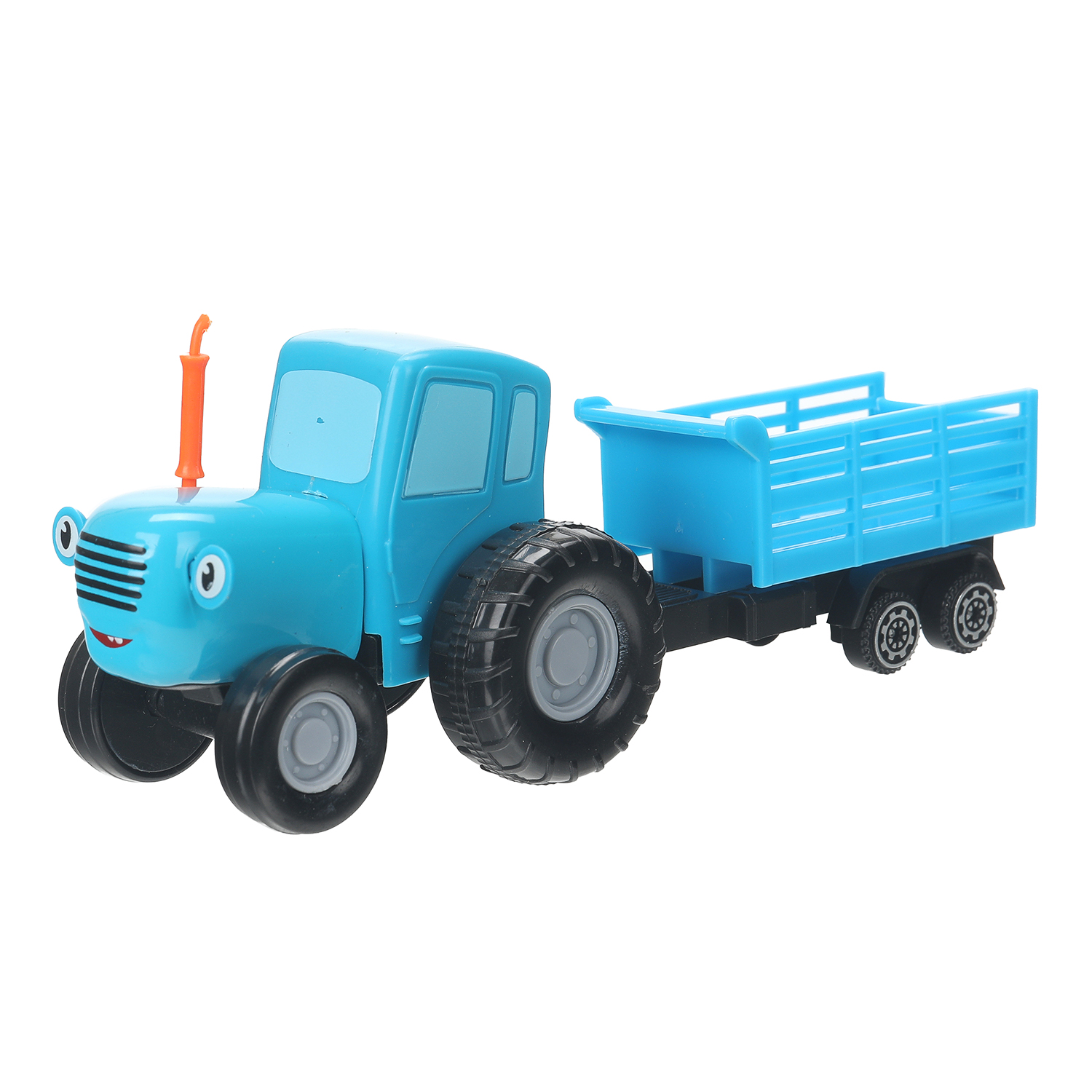 Трактор Технопарк Синий трактор 400790 - фото 3