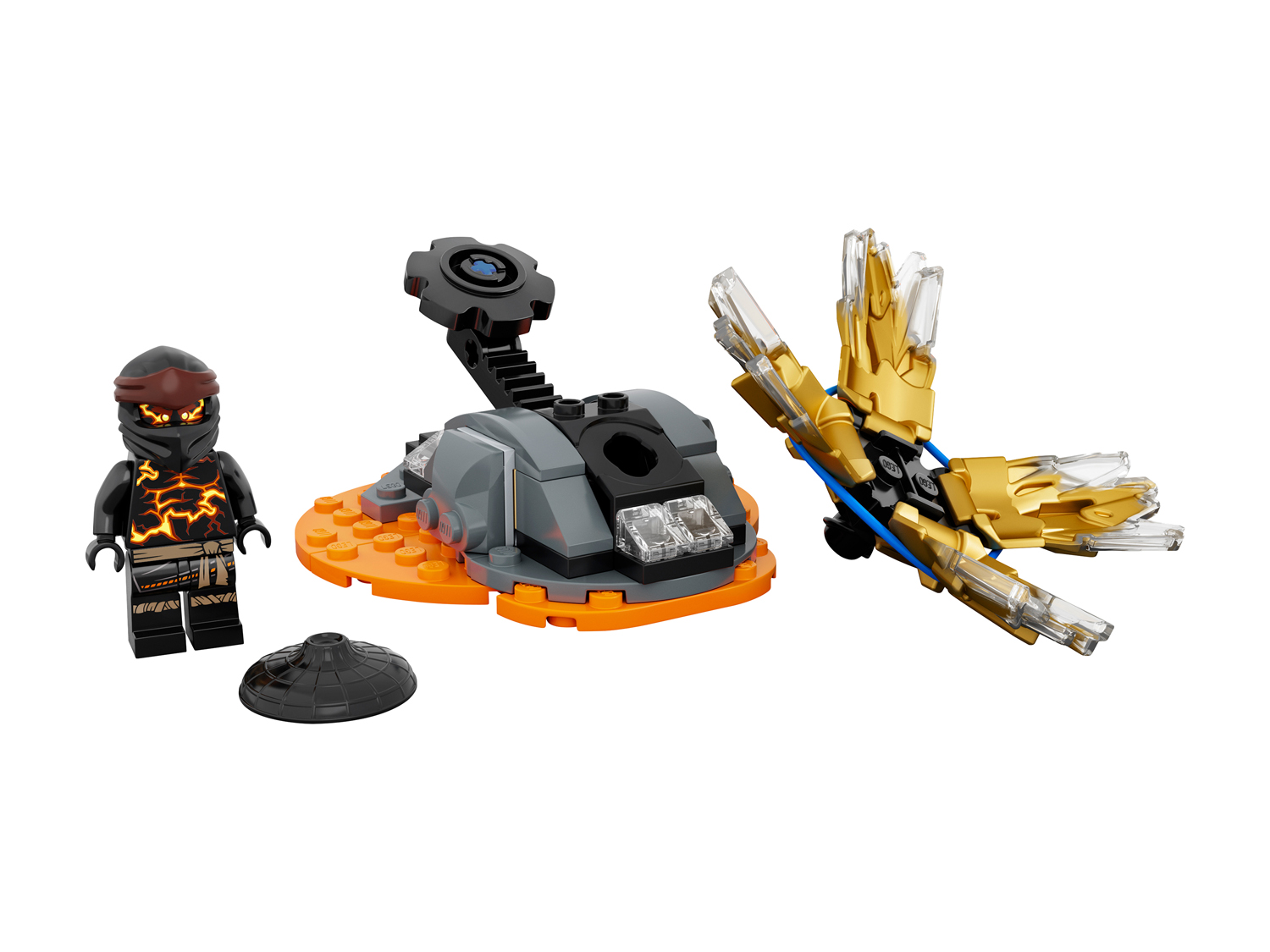 Конструктор LEGO NINJAGO Шквал кружитцу Коул - фото 7
