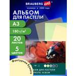 Альбом Brauberg для пастели А3 20 лист. 1 шт.