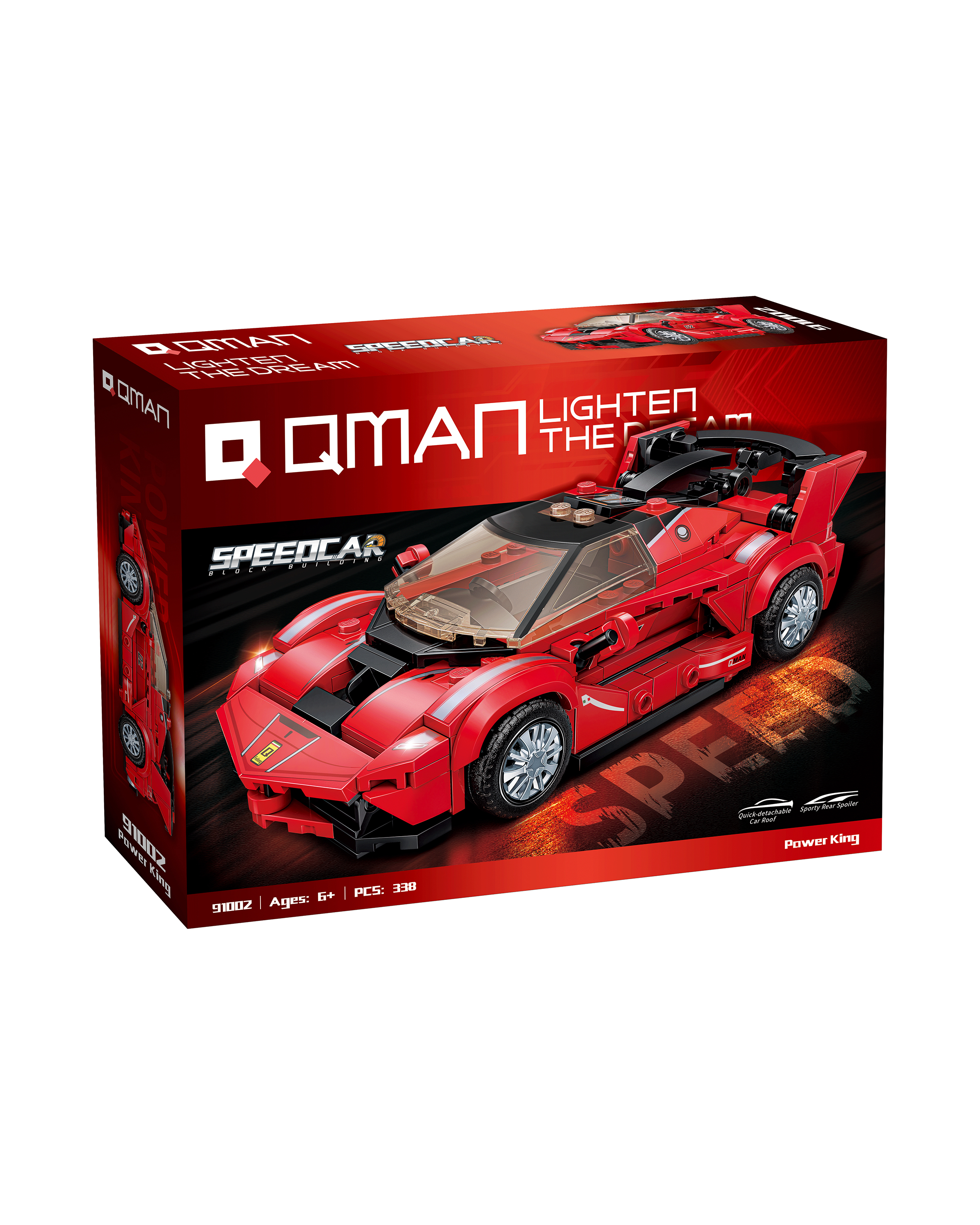 Конструктор QMAN Power King 338 дет. - фото 3