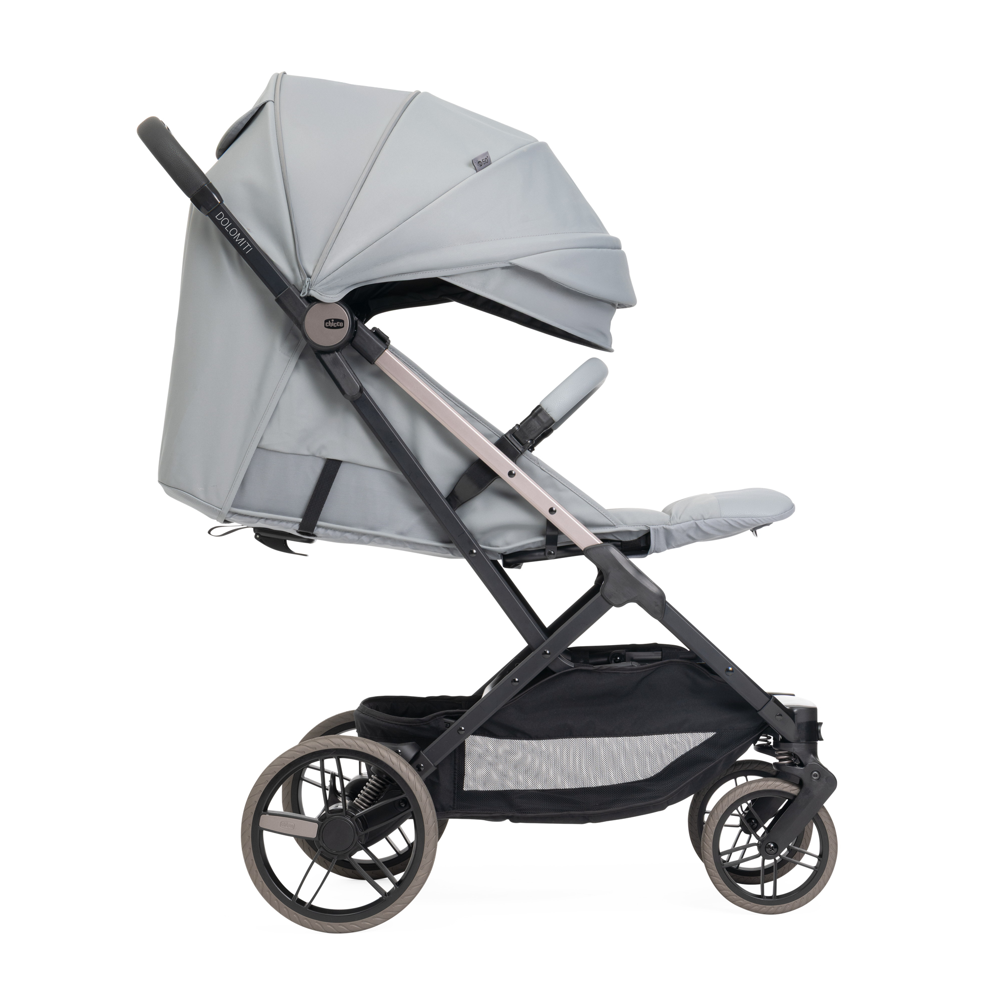 Коляска прогулочная Chicco Dolomiti от 0 до 4 лет Pebble серый - фото 7