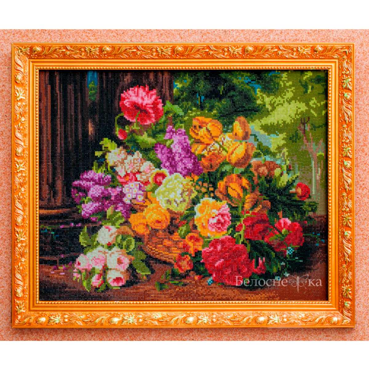 Алмазная мозаика Белоснежка Цветы - фото 8