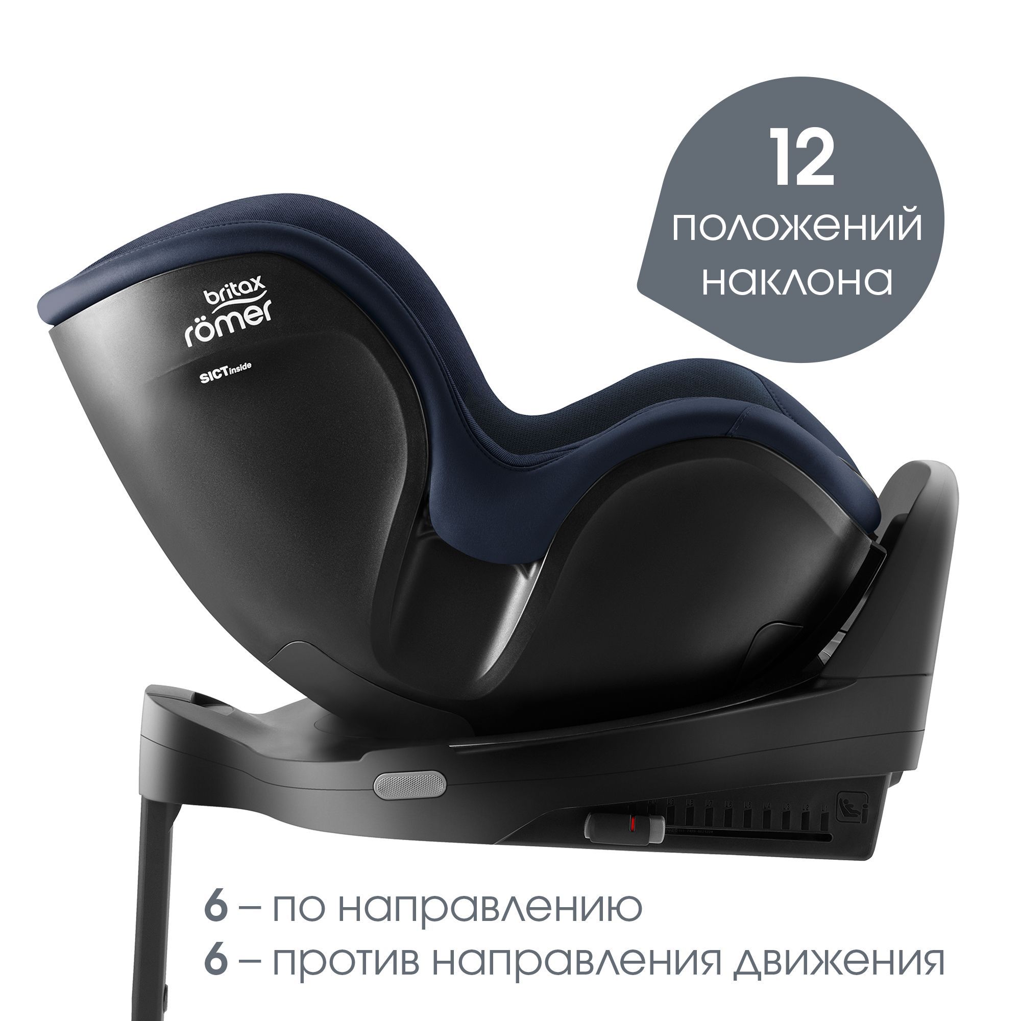 Автокресло Britax Roemer Dualfix PRO Isofix 0+/1 (0-18 кг) - фото 4