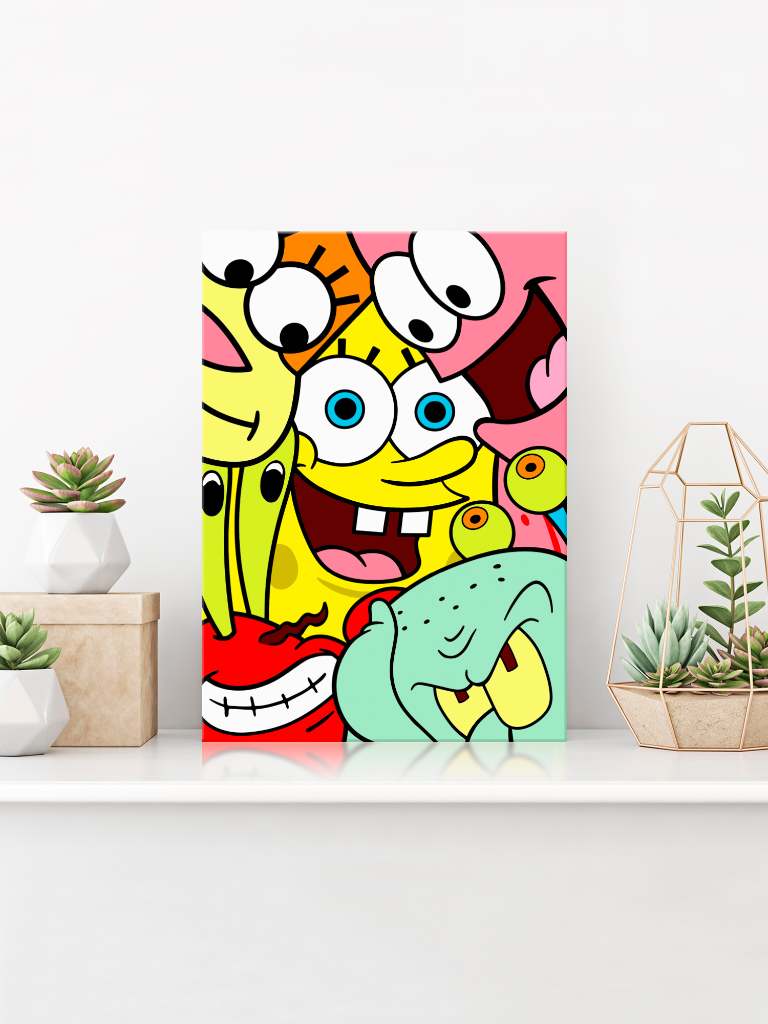 Картина по номерам Hobby Paint Бикини Боттом в ассортименте - фото 3