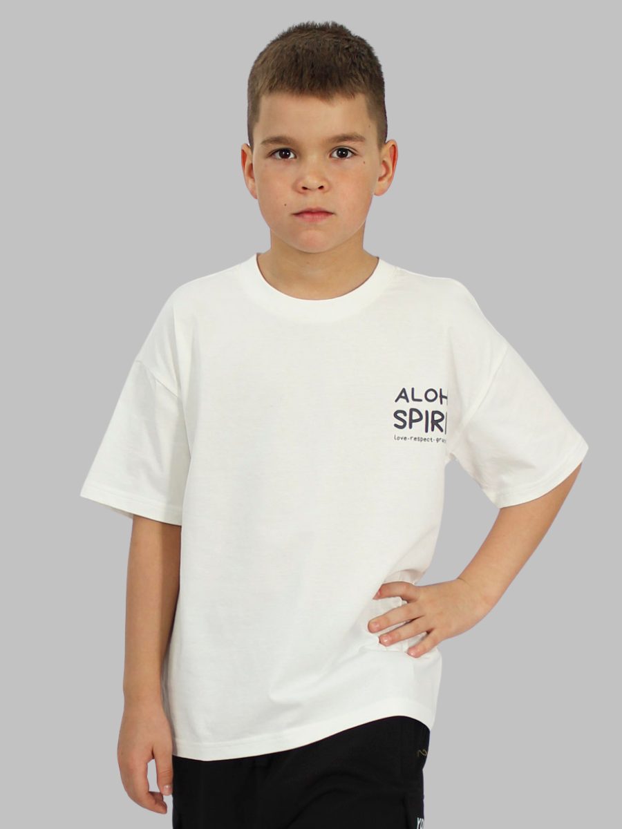 Футболка STELLA MODA 11216_молочный - фото 1