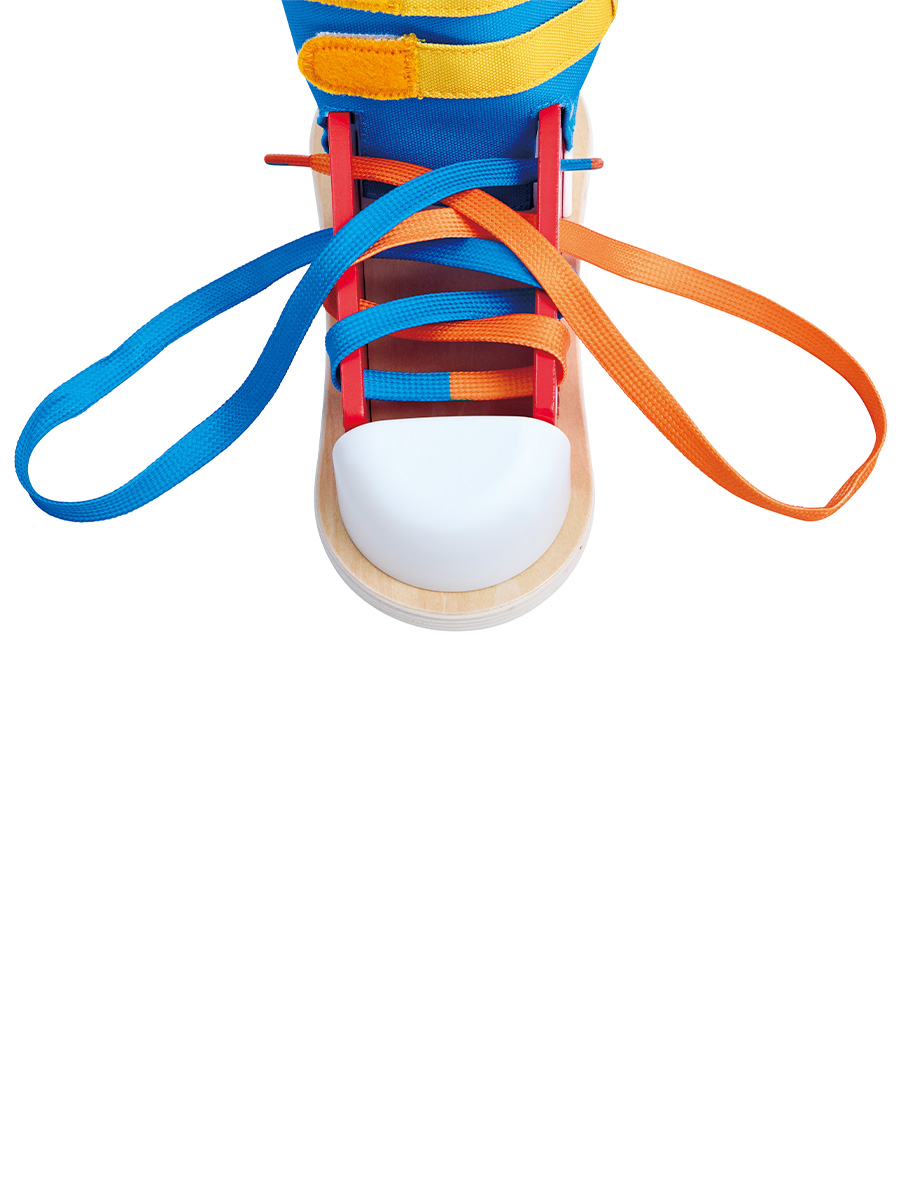 Игрушка Hape шнуровка Моя первая головоломка - фото 7