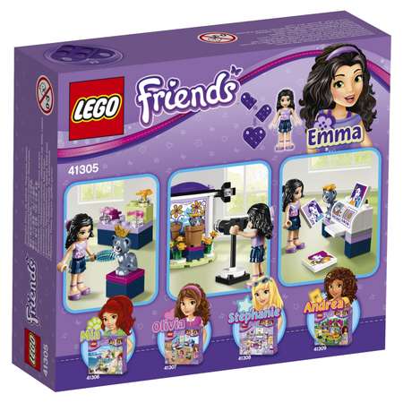 Конструктор LEGO Friends Фотостудия Эммы блочный