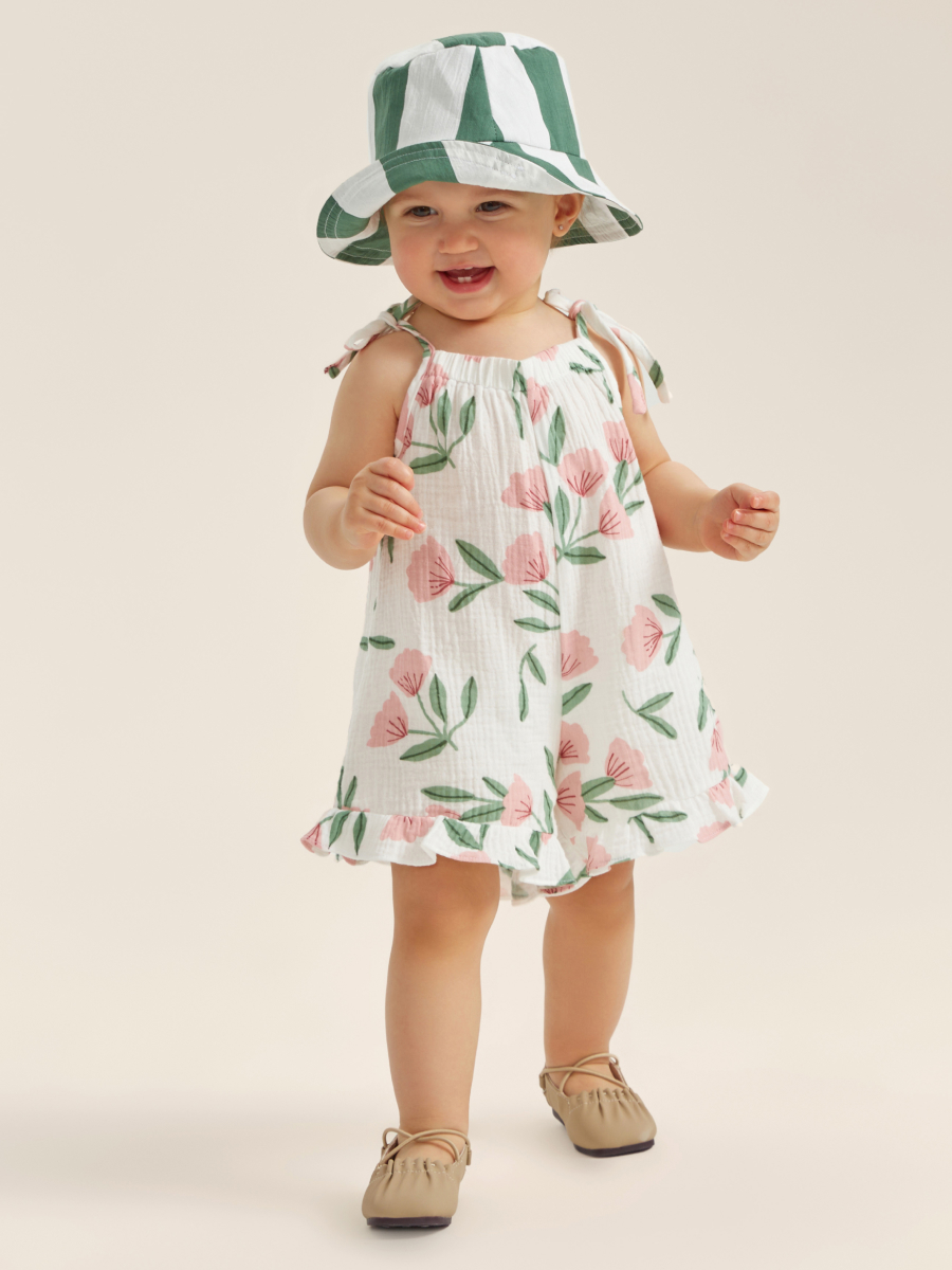 Комбинезон Happy Baby 88195_pink-flower - фото 1
