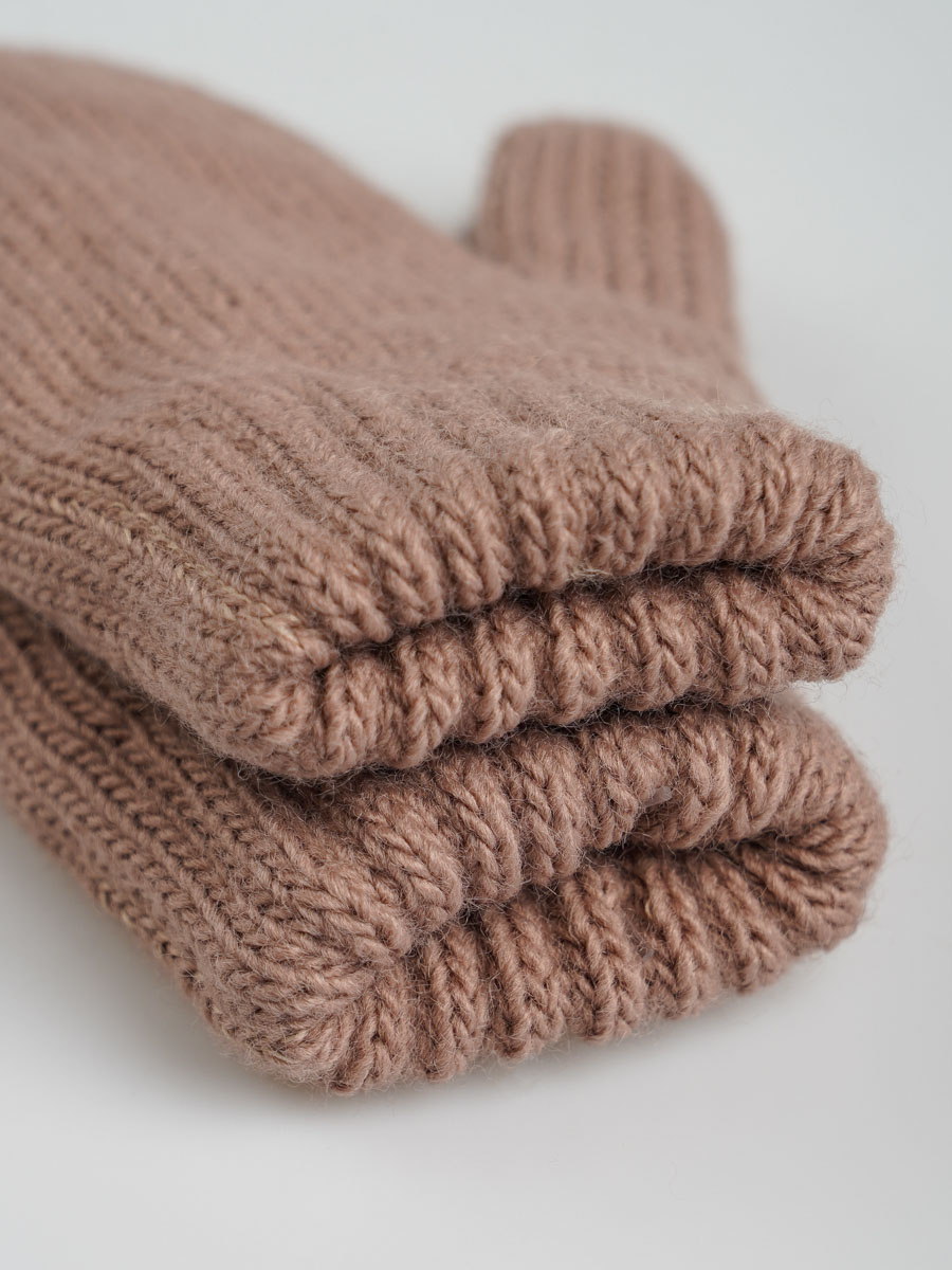 Варежки 2 пары ПриКиндер U-W_232826 Цвет: Темная пудра/пыльная роза - фото 8