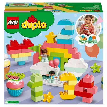 Конструктор LEGO DUPLO Веселый день рождения блочный