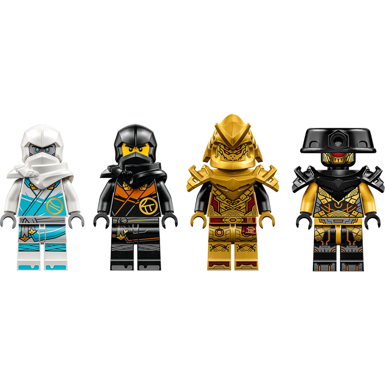 Конструктор LEGO NINJAGO Zanes Dragon Spinjitzu Car 307 дет. - фото 6