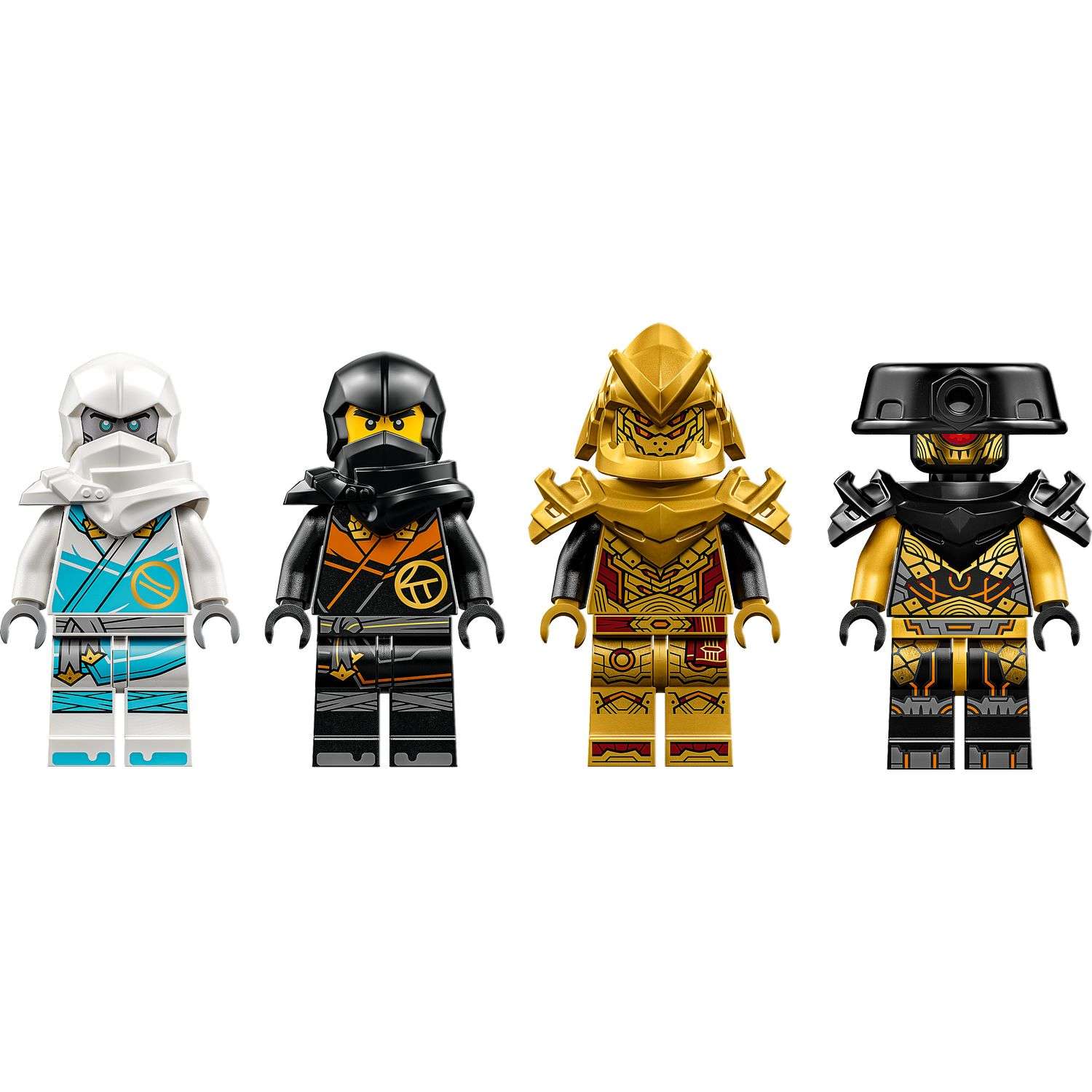 Конструктор LEGO NINJAGO Zanes Dragon Spinjitzu Car 307 дет. - фото 6
