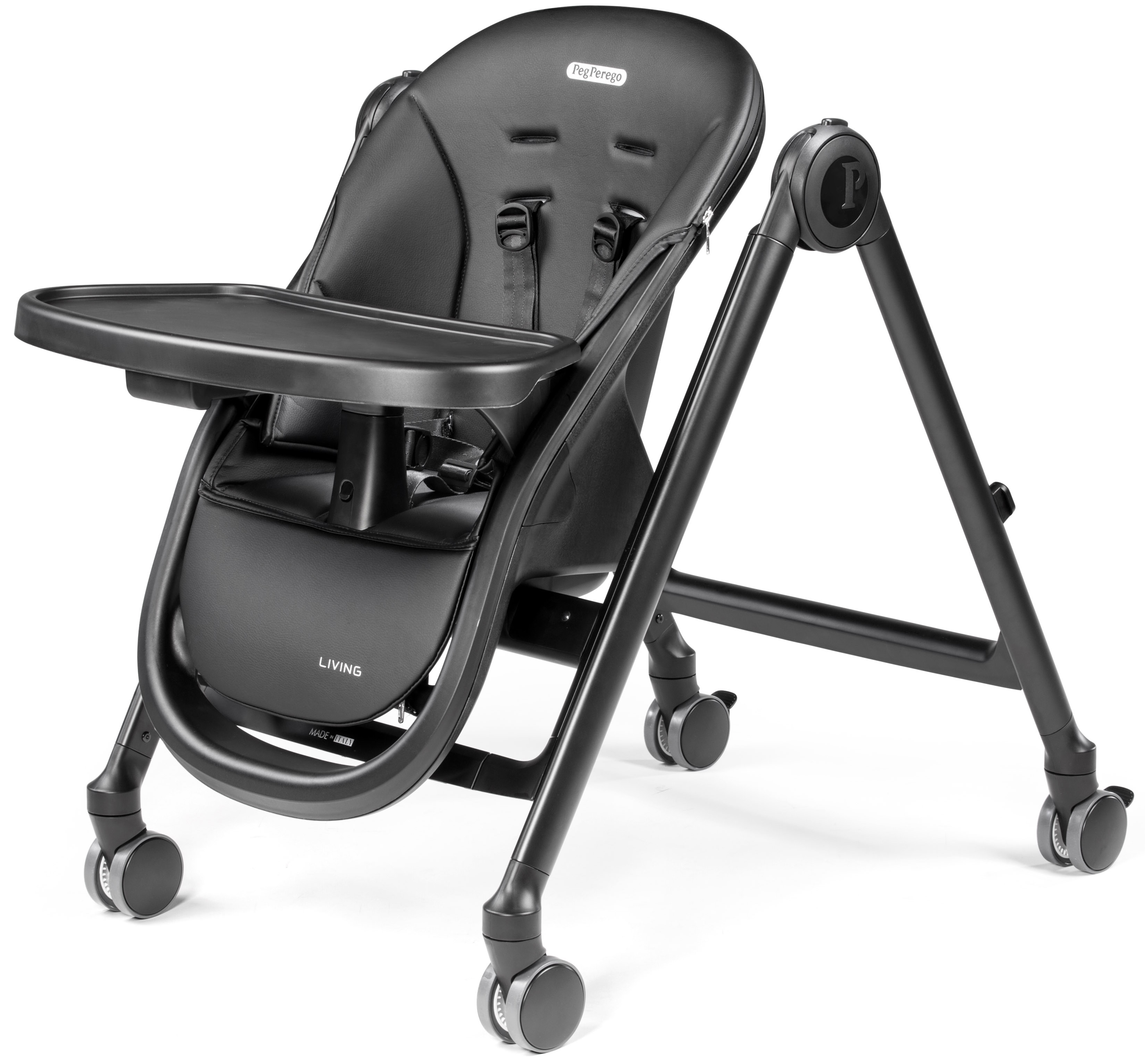 Стульчик для кормления Peg-Perego Living черный - фото 14