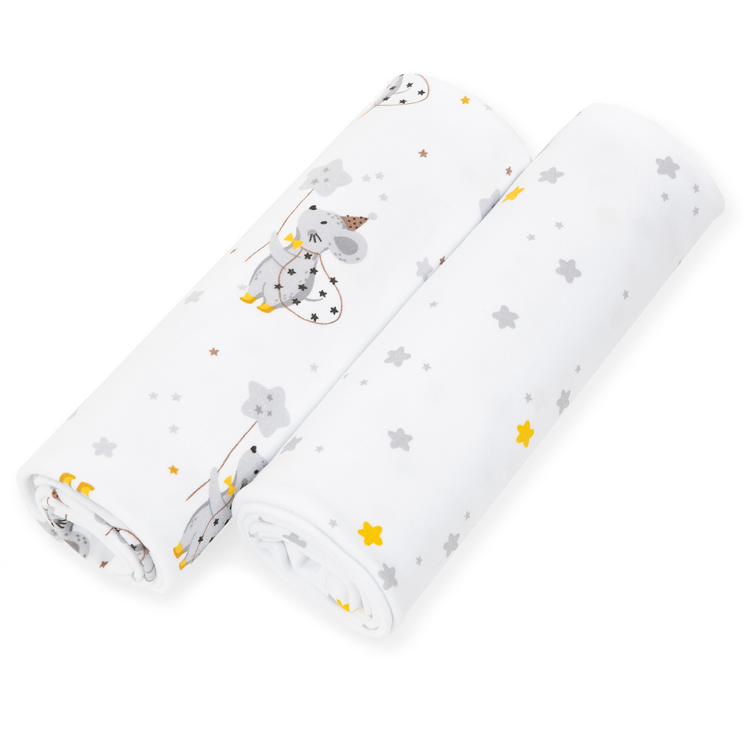 Пелёнка inlovery трикотаж 85х100 см 2 шт. - фото 11