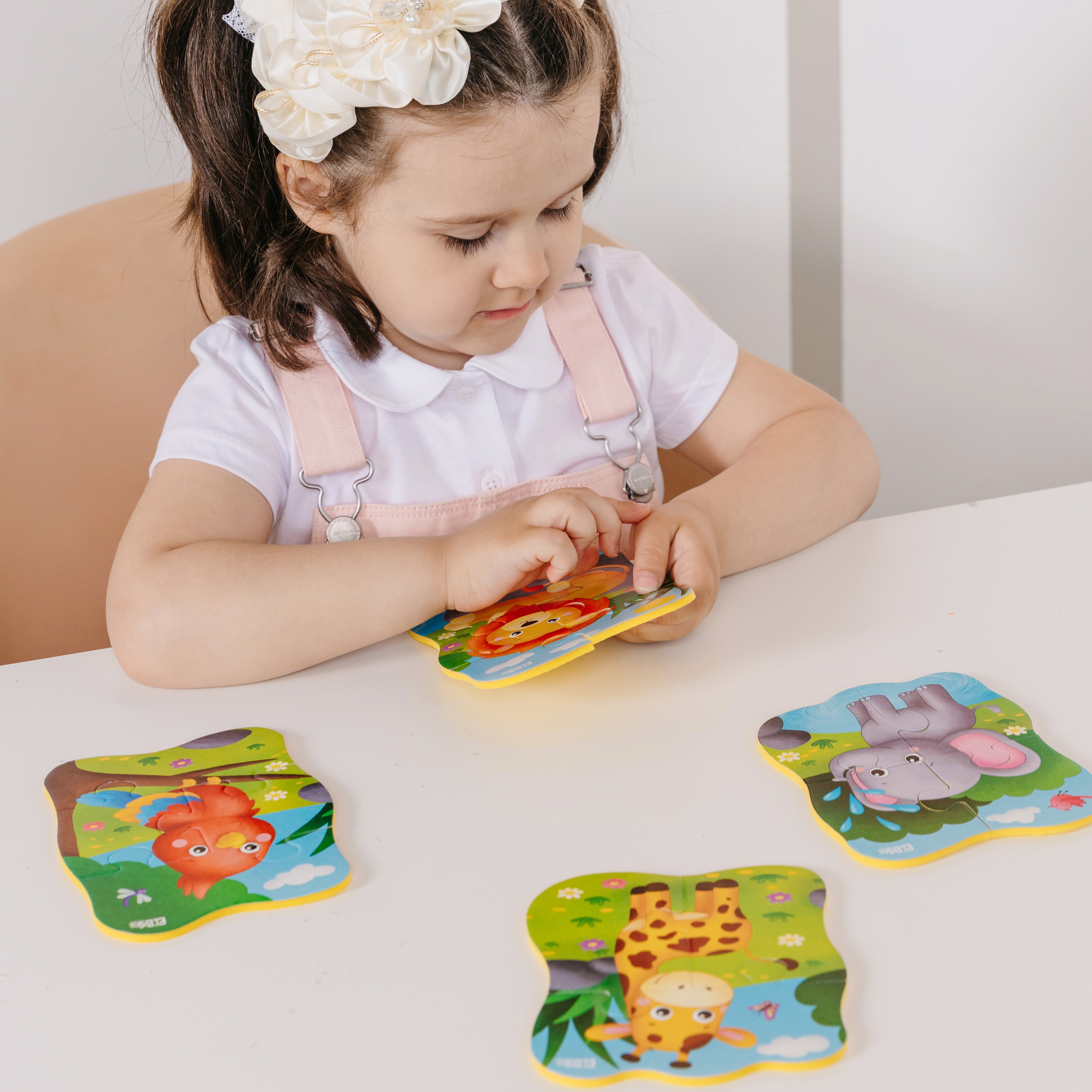 Пазл El BascoKids Зоопарк мягкий - фото 3