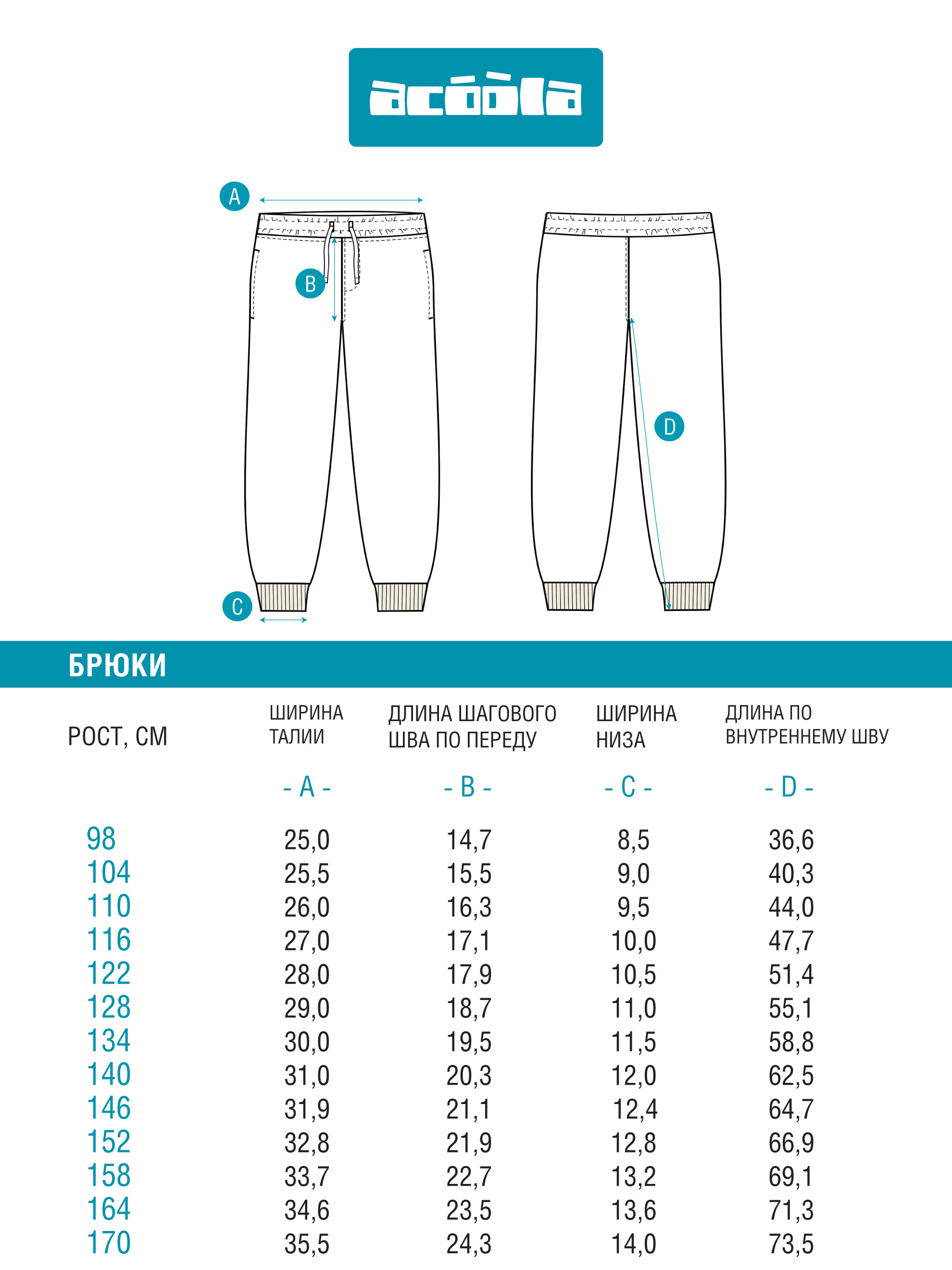 Брюки Acoola 20130460012_0075302 - фото 5
