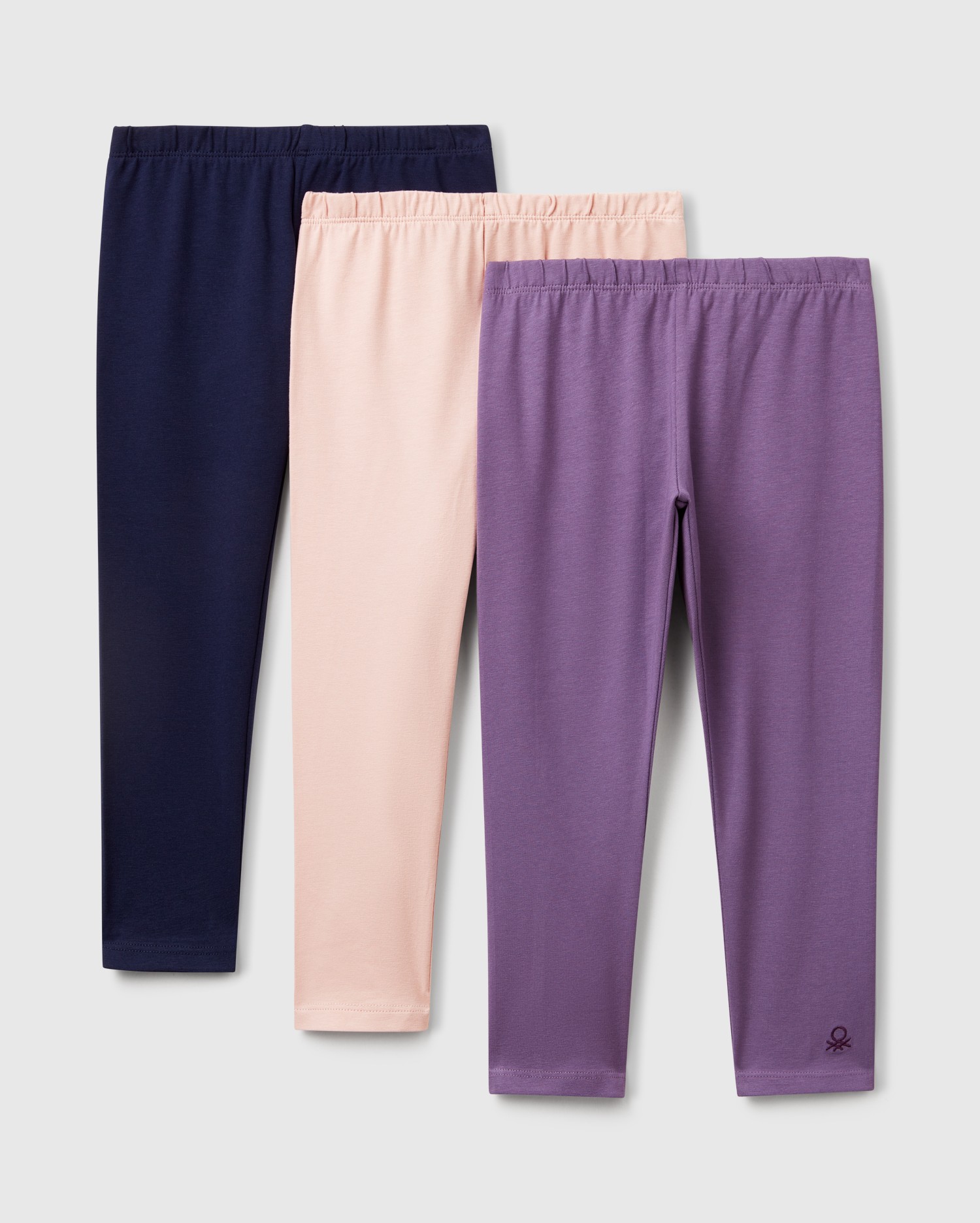 Леггинсы 3 шт United Colors of Benetton 25A_3MT1GF055_902 - фото 1