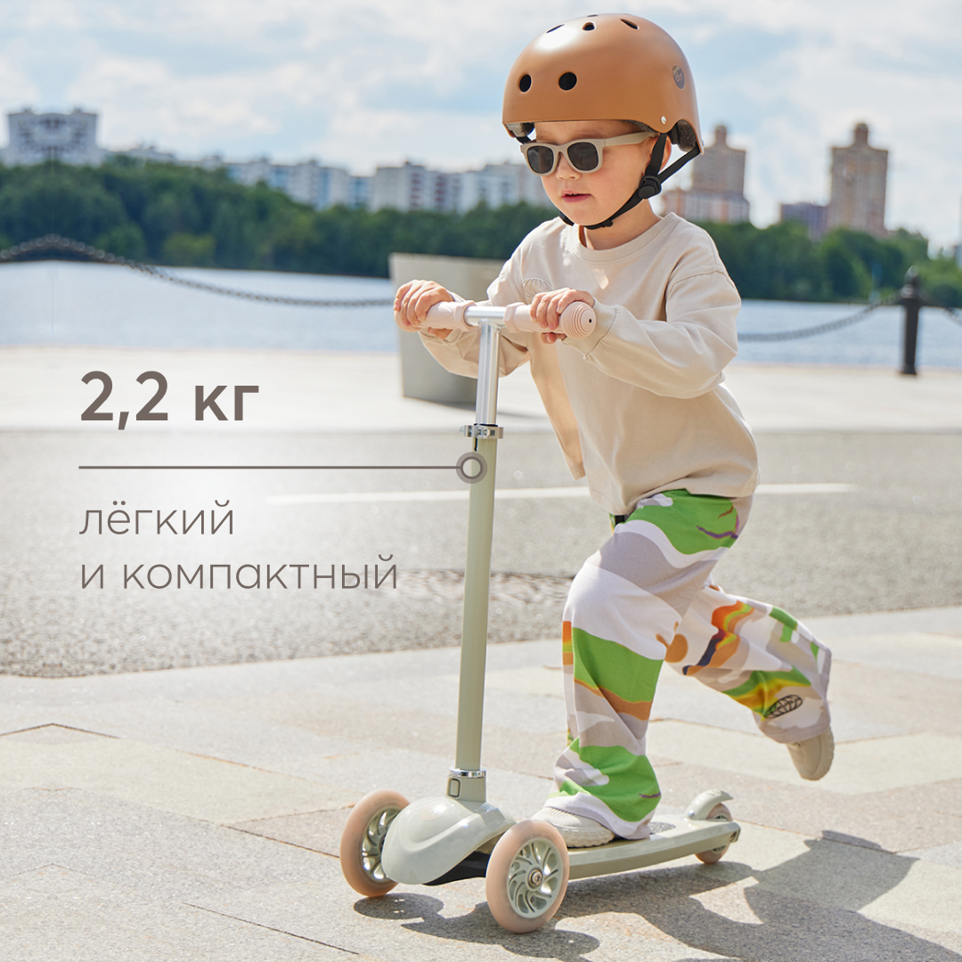 Самокат Happy Baby трехколесный - фото 6