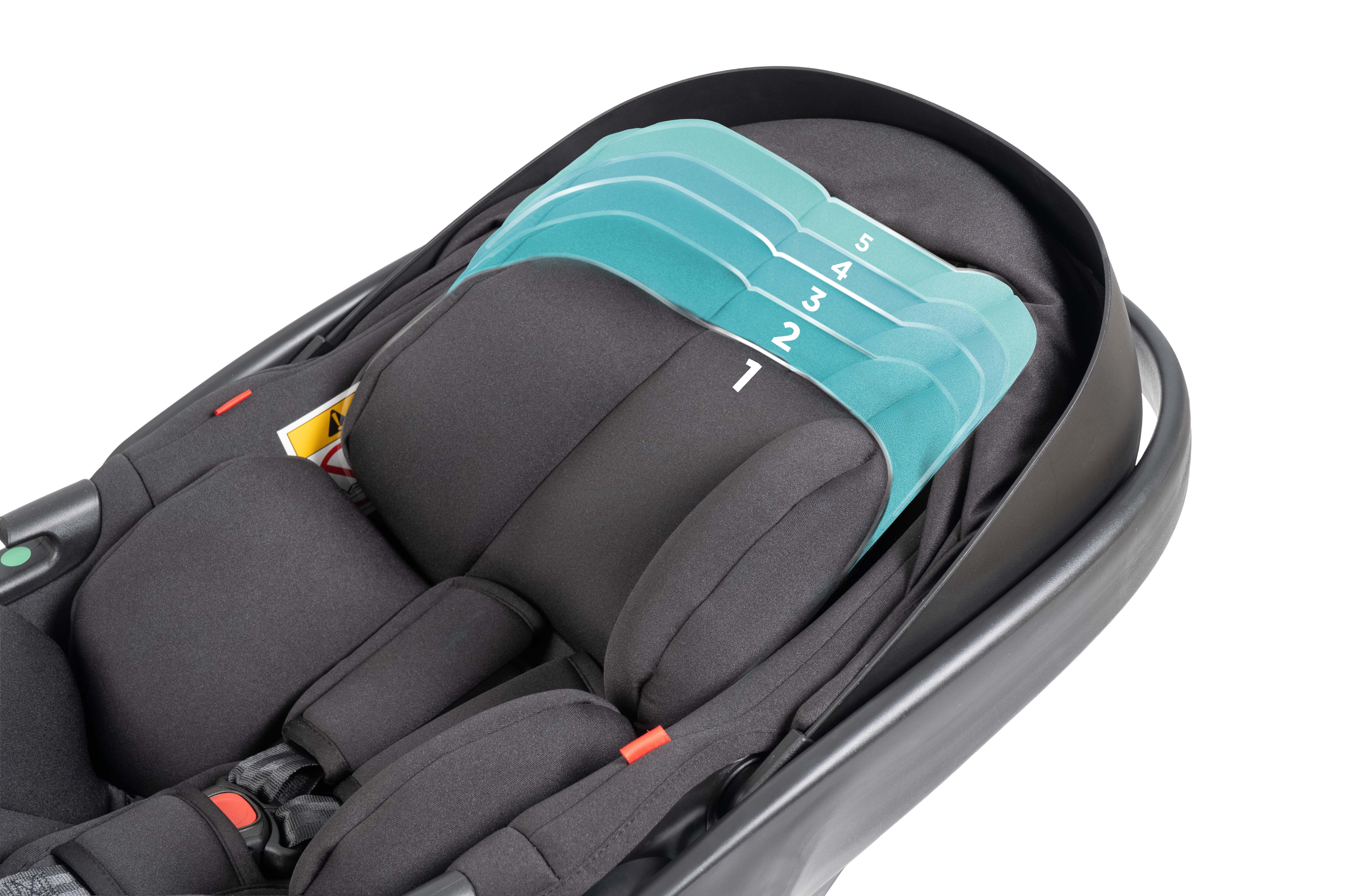 Коляска 3в1 Farfello Liberty черный - фото 33