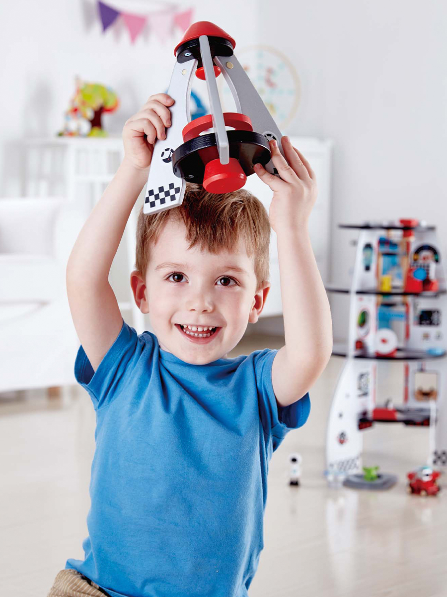 Набор игровой HAPE Четырехступенчатый космический корабль E3021_HP E3021_HP - фото 6