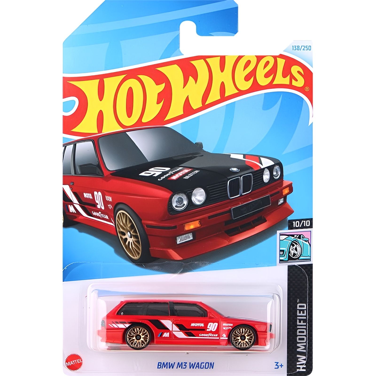 Автомобиль Hot Wheels BMW M3 Wagon 1:64 04640 - фото 1