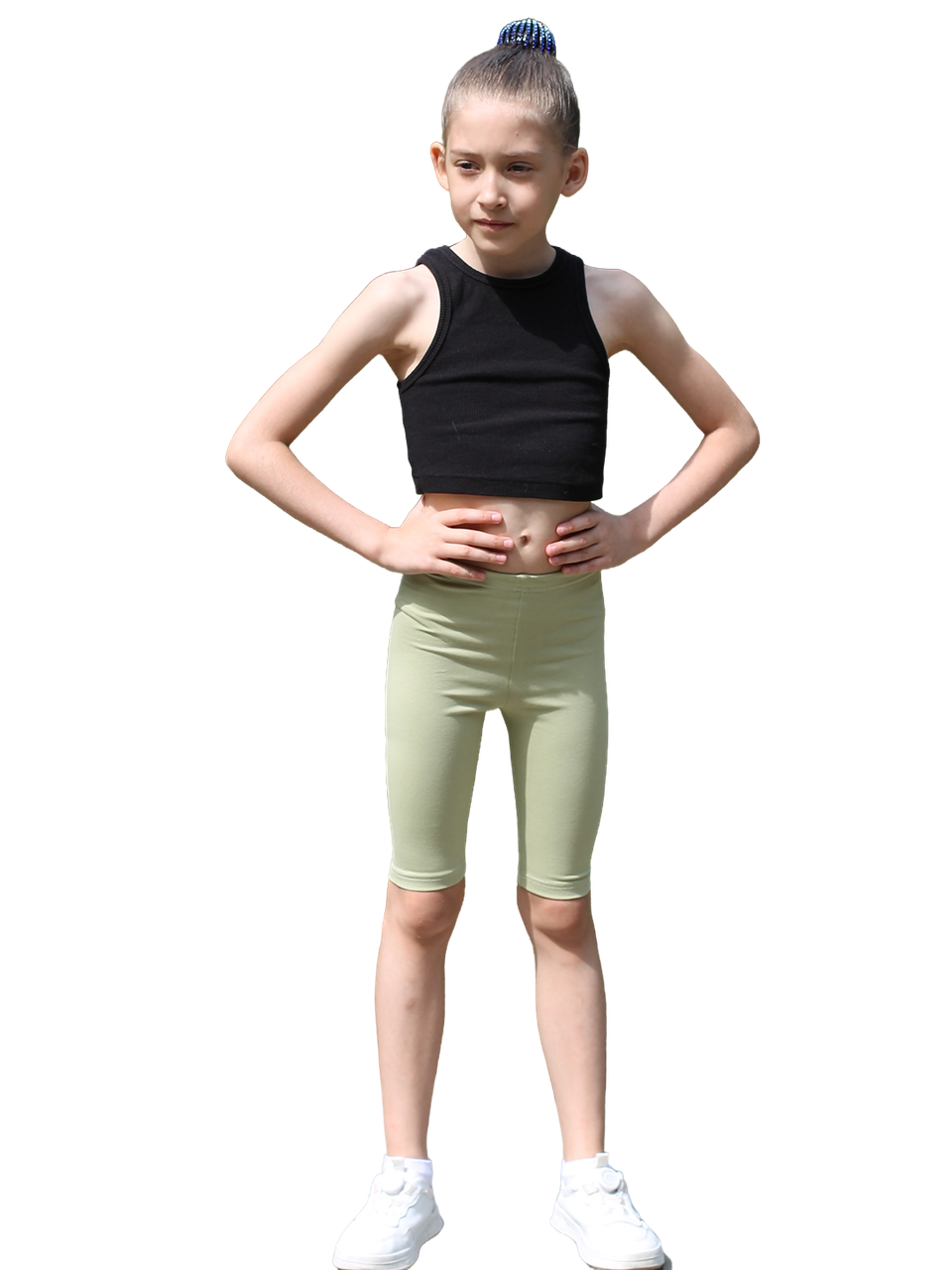 Велосипедки Совенок Дона 33-8174-04-хаки - фото 1