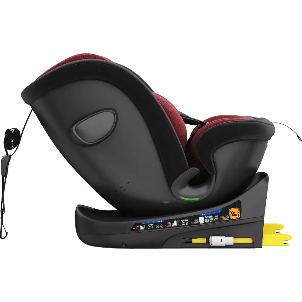 Автокресло KLEE Mark 360 i-size Isofix 0+/1/2/3 (0-36 кг) красный - фото 5