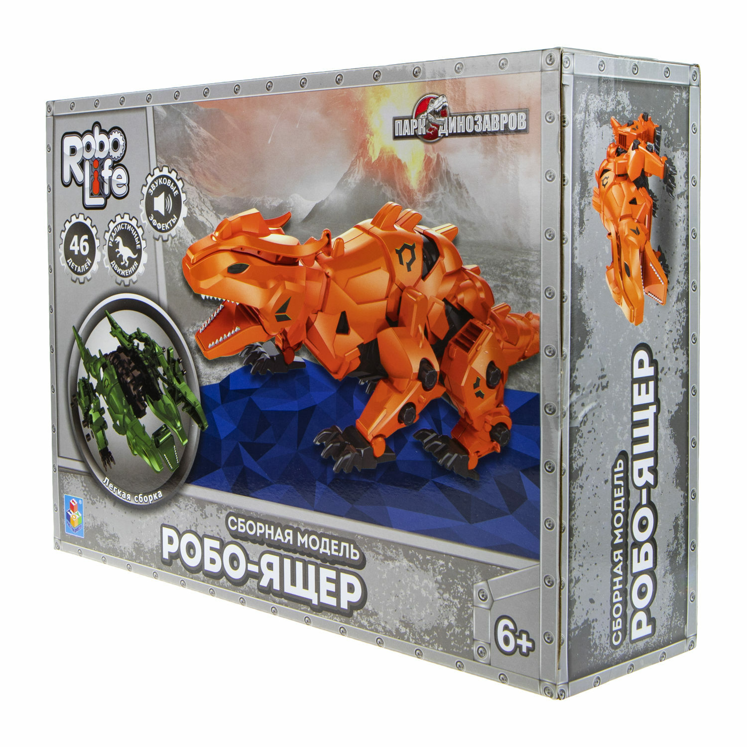 Конструктор Robo Life Робо Ящер сборная игровая модель - фото 3