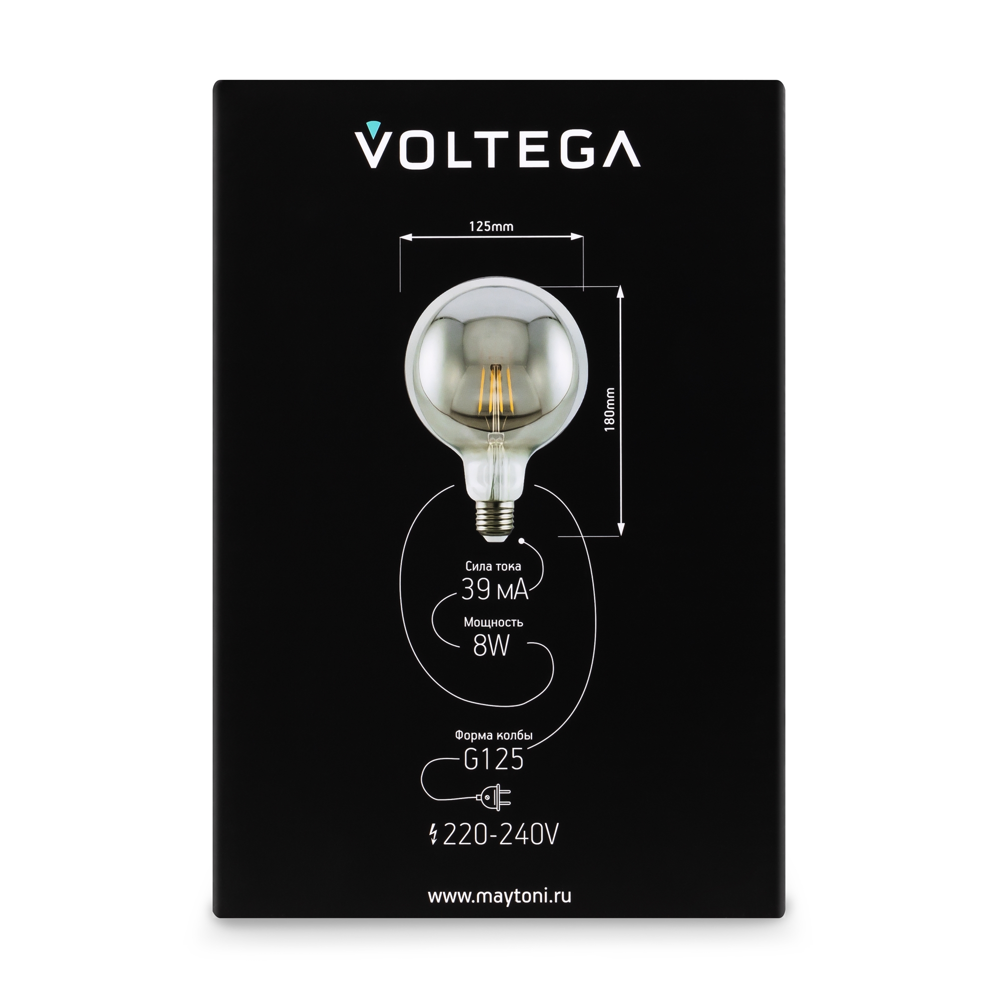 Лампочка декоративная VOLTEGA 8510 - фото 5
