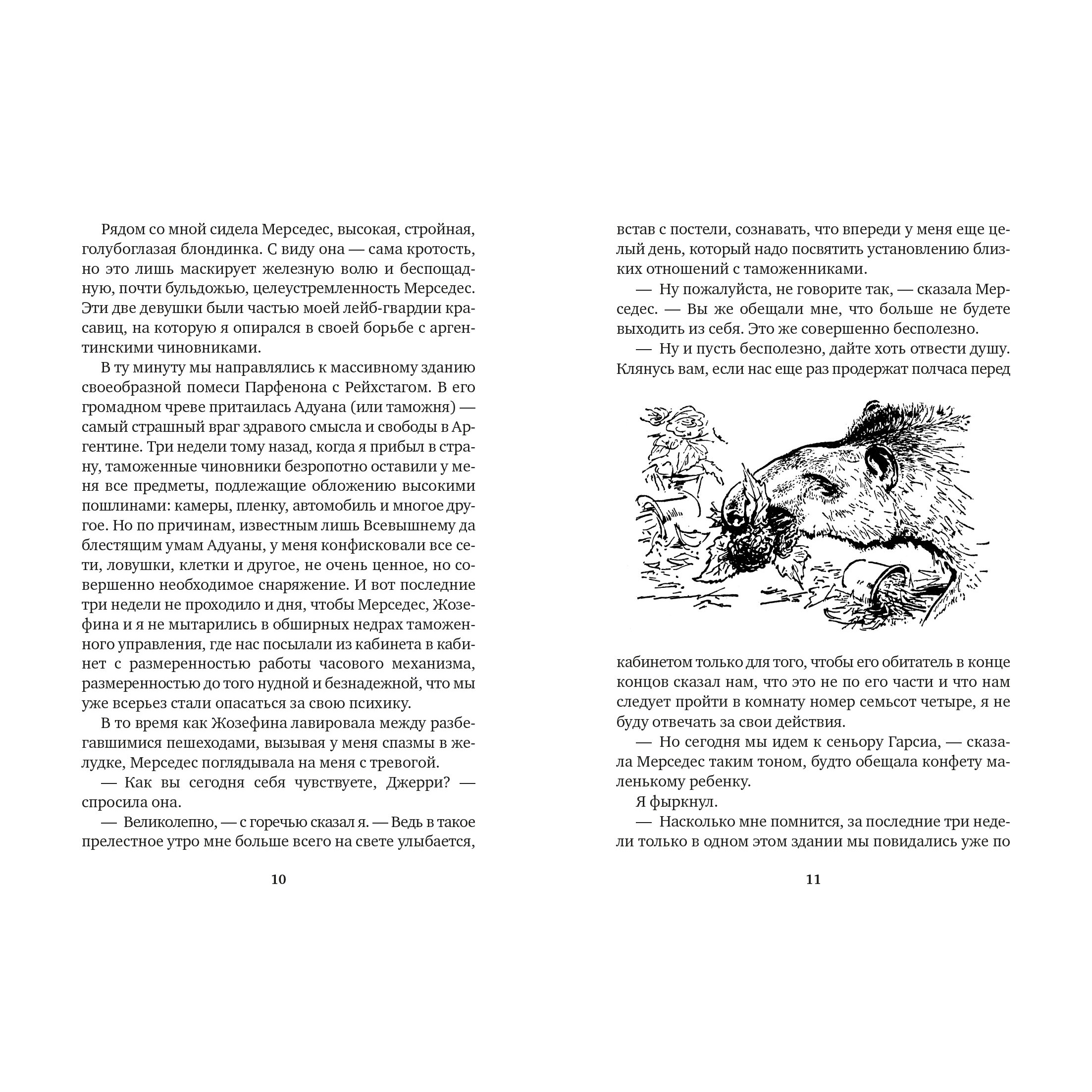 Книга АЗБУКА Земля шорохов. Поместье-зверинец Даррелл Дж. Серия: Мир приключений (иллюстрированный) - фото 3