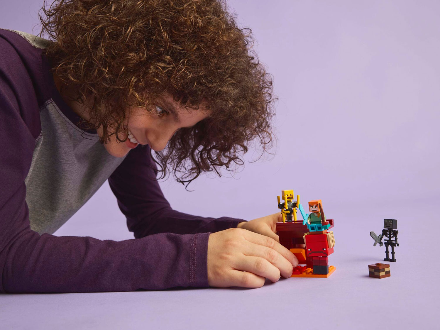 Конструктор LEGO Minecraft Битва за лаву 21266 99 дет. - фото 10