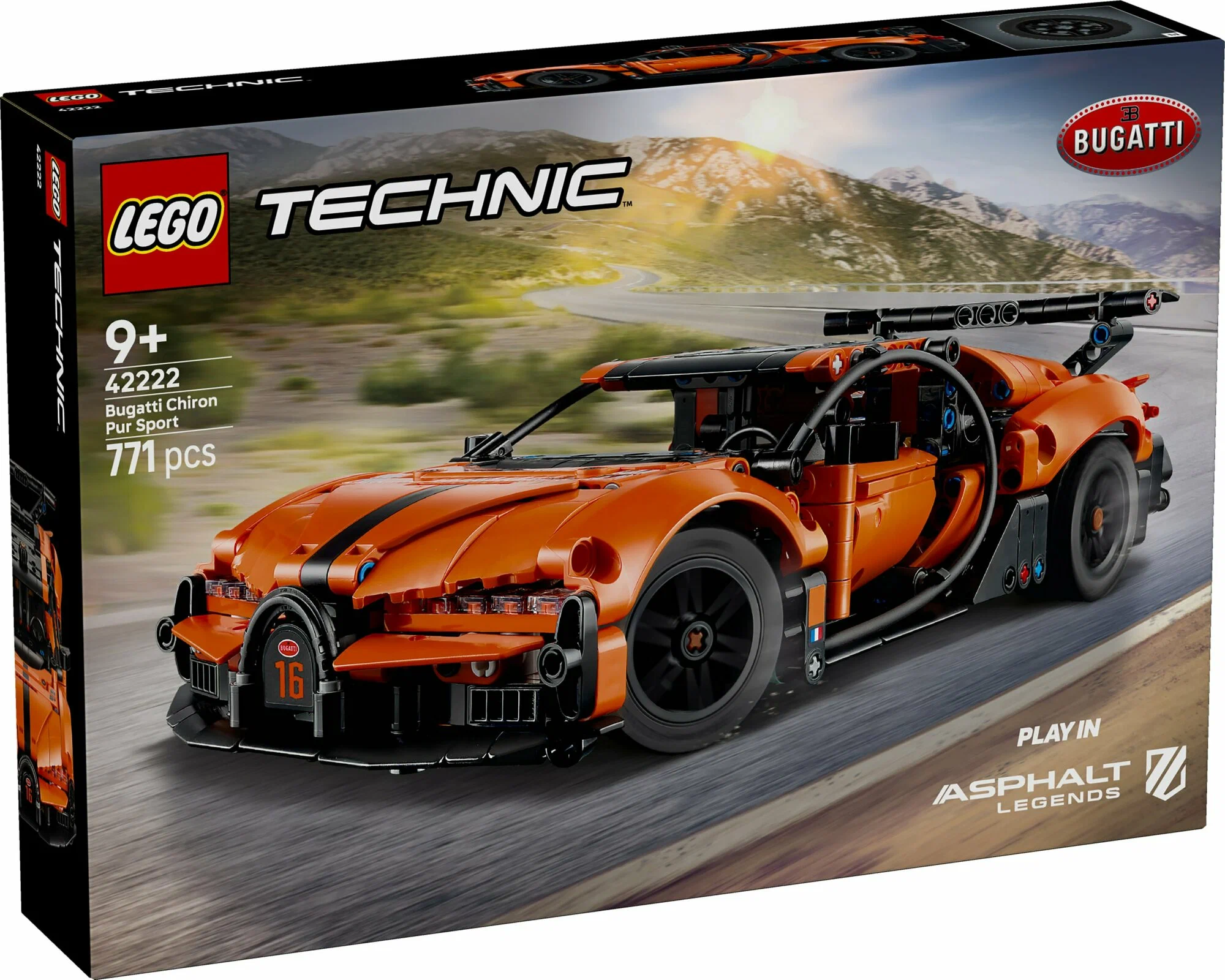 Конструктор LEGO Technic Бугатти 771 дет. - фото 8