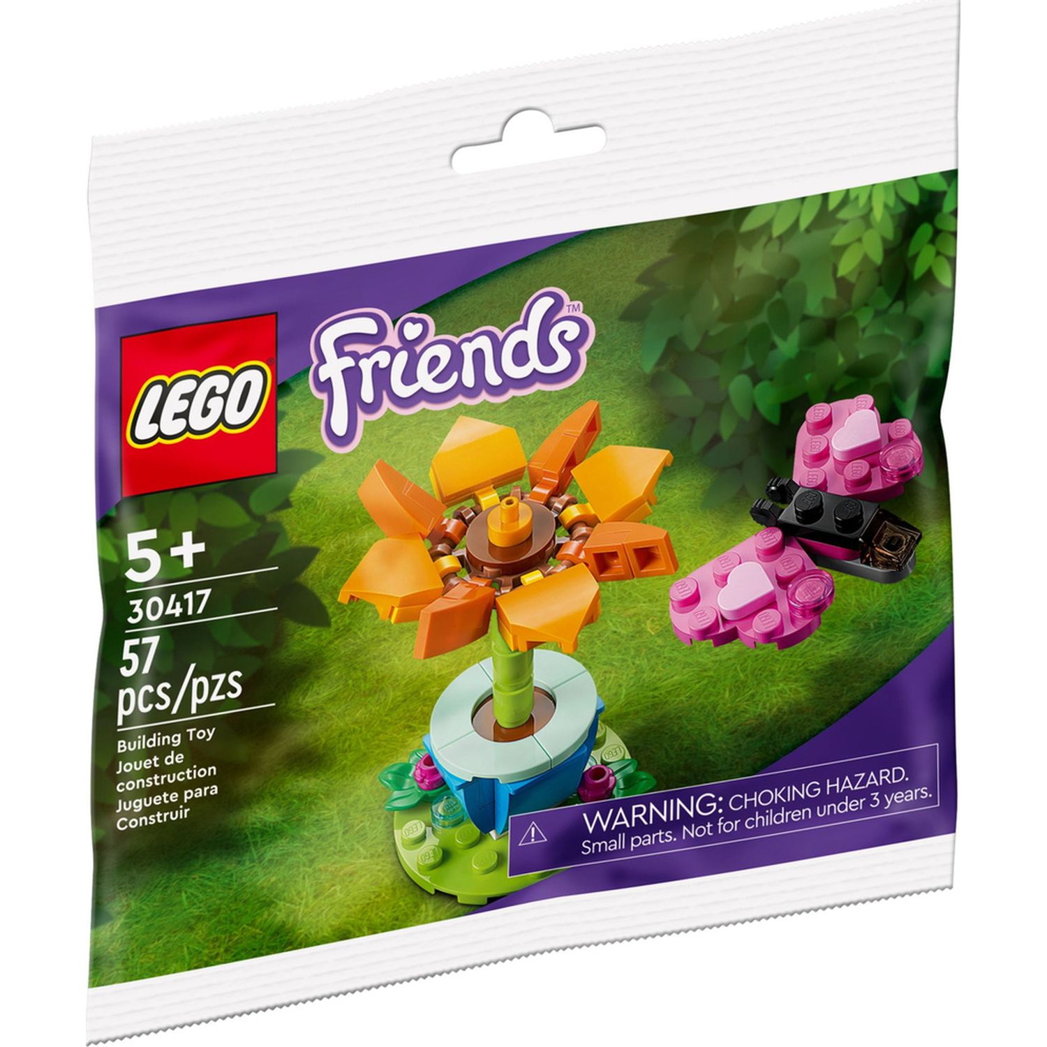 Конструктор LEGO Friends Цветок блочный - фото 1