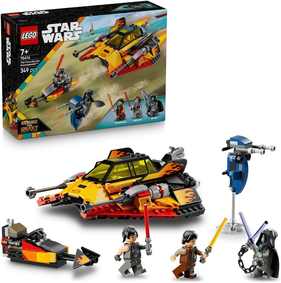 Конструктор LEGO Star Wars The Force Burner Snowspeeder 349 дет. - фото 1