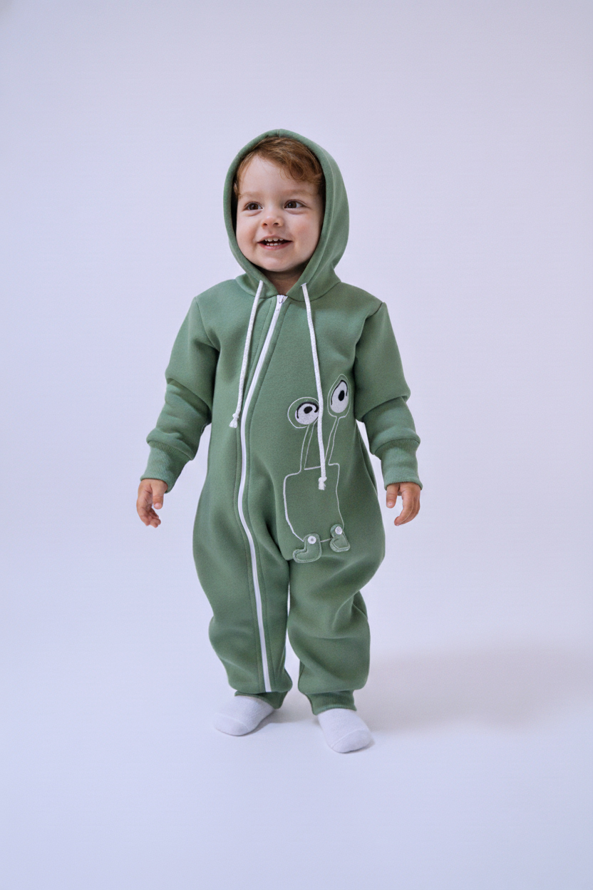 Комбинезон утепленный AS TEKS ANN-012/фисташковый - фото 1