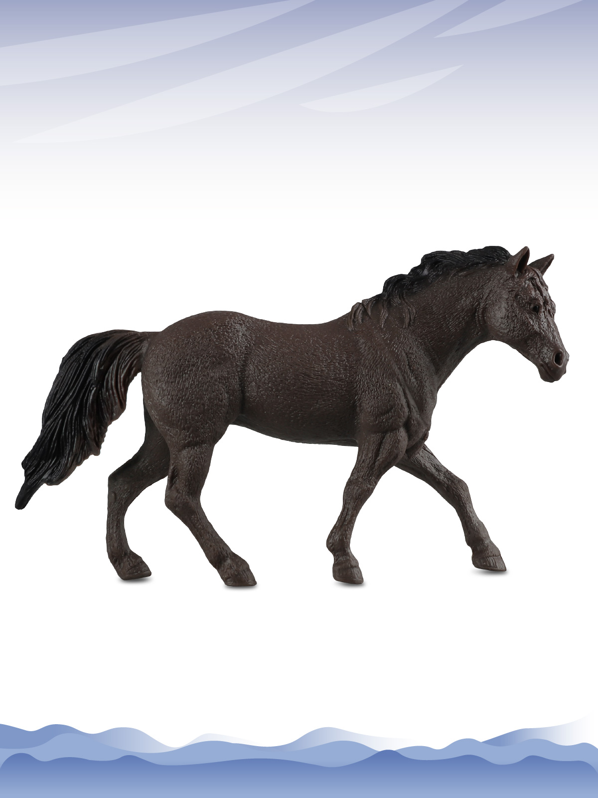 Игровой набор DARWIN Животные Лошади 6шт - фото 7