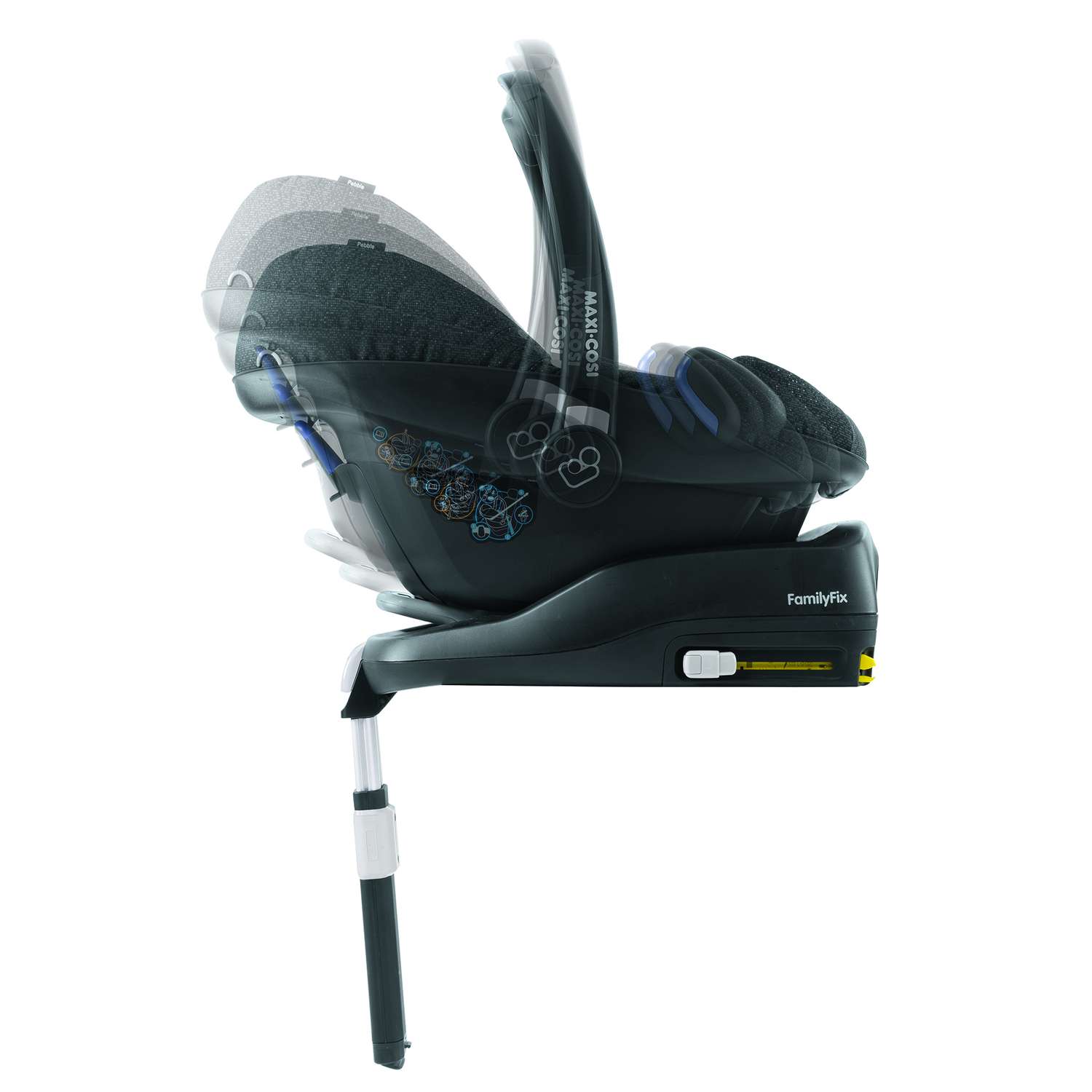 Автокресло Maxi-Cosi Isofix 0 (0 -13 кг) - фото 6