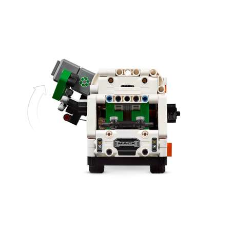 Конструктор LEGO Technic Электрический мусоровоз Mack блочный