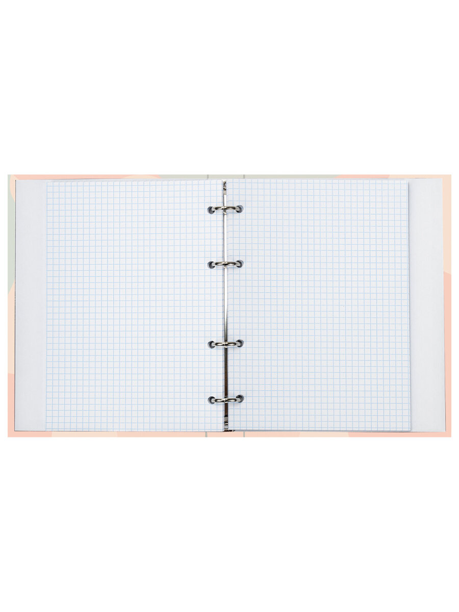 Тетрадь со сменным блоком Brauberg клетка 120 лист. - фото 6