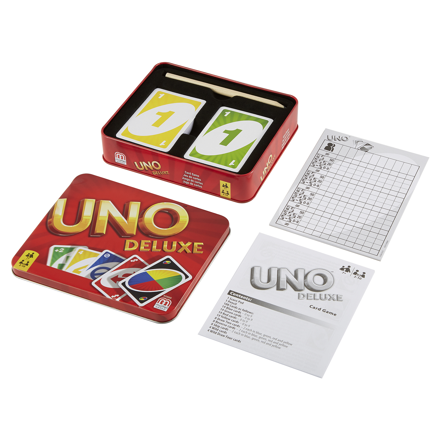 Настольная игра UNO Deluxe - фото 3