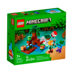 Конструктор LEGO Minecraft Болотное приключение 65 дет.