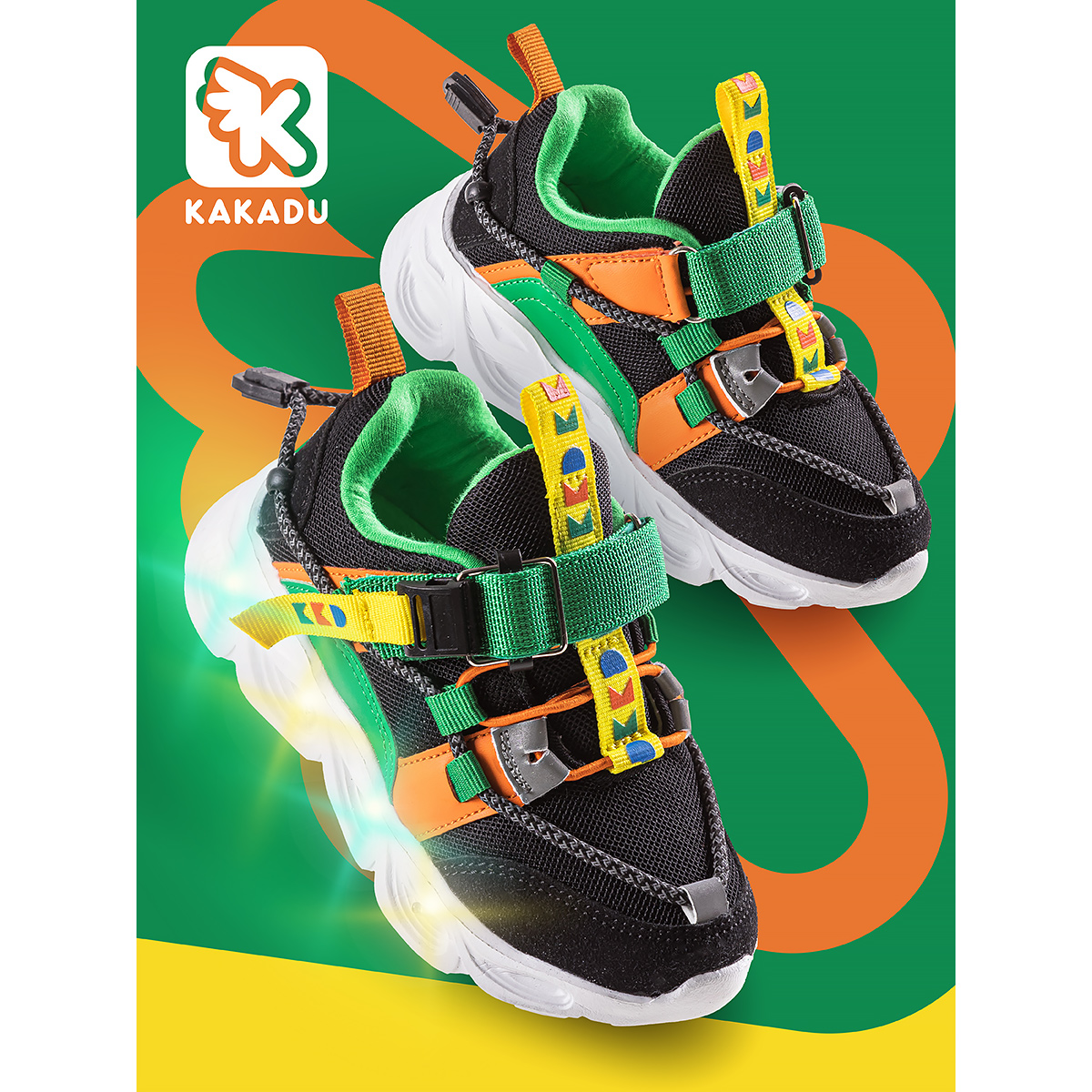 Кроссовки KAKADU 9386A_26-31_TP/C_миг - фото 2