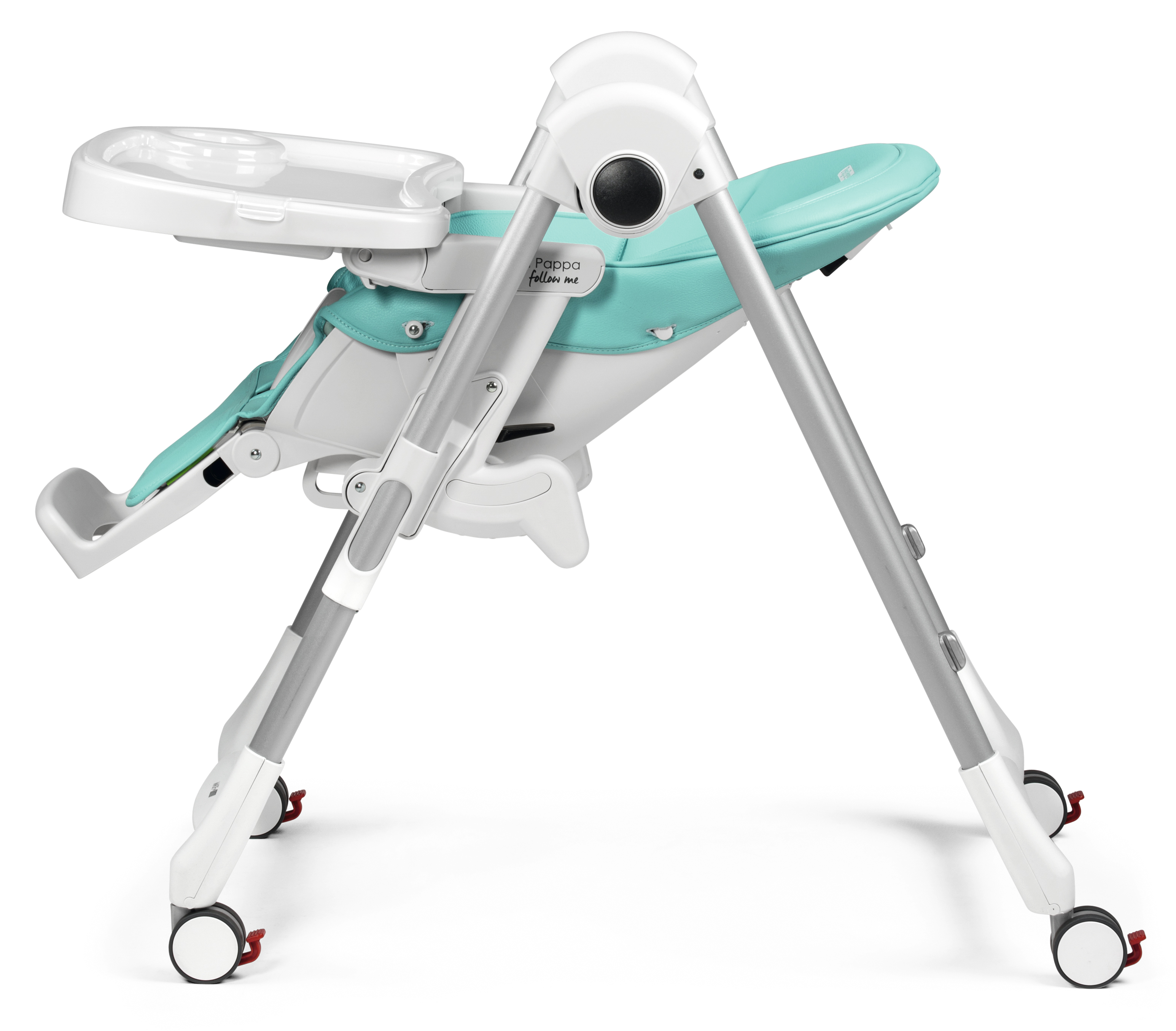 Стульчик для кормления Peg-Perego Prima Pappa Follow Me голубой - фото 14