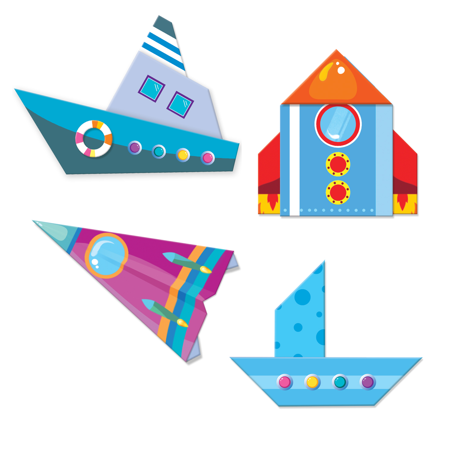 Набор для творчества ORIGAMI оригами - фото 4