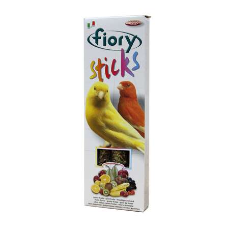 Лакомство для канареек Fiory Sticks Палочки с фруктами 30г 2 шт