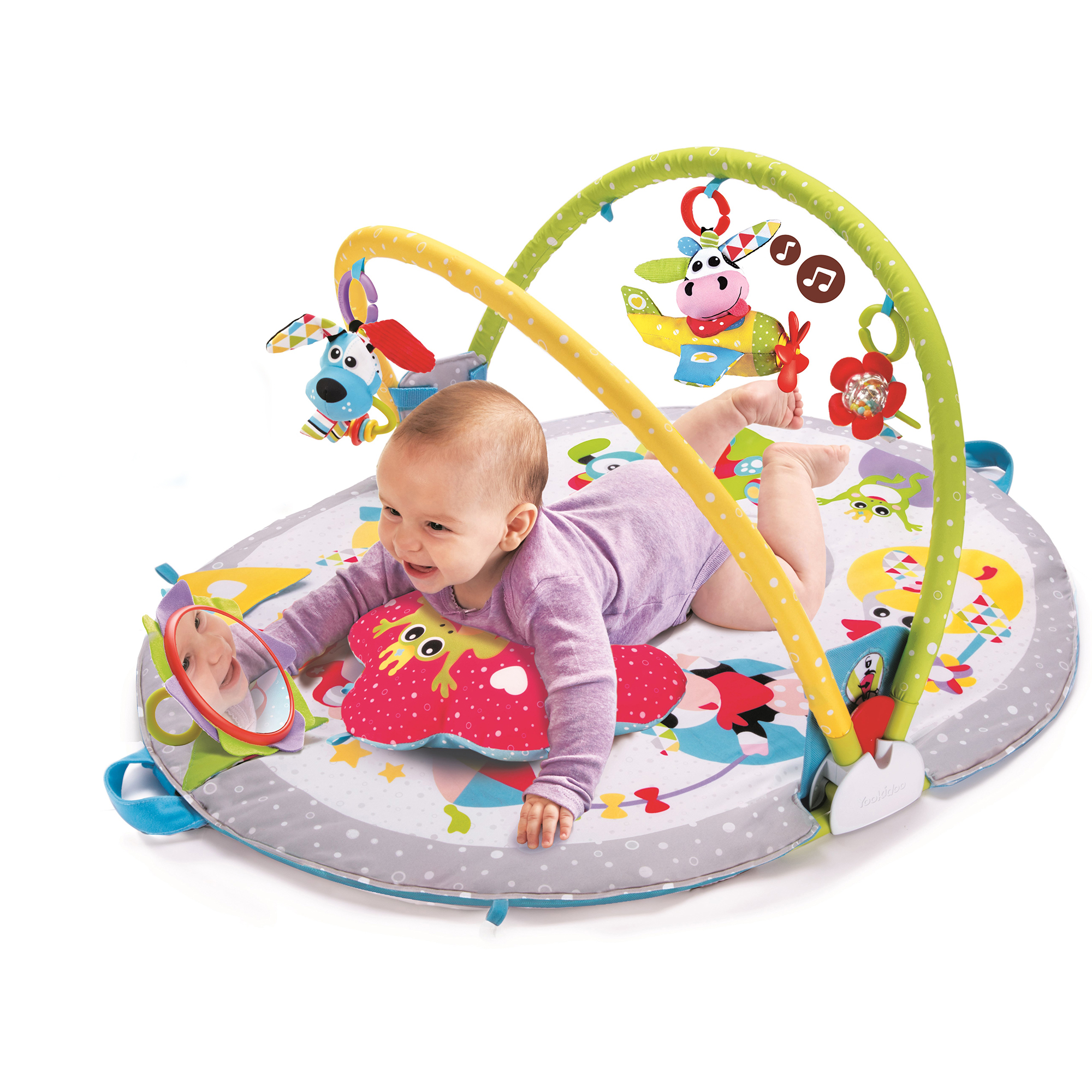 Коврик Yookidoo с дугами, трансформер - фото 4